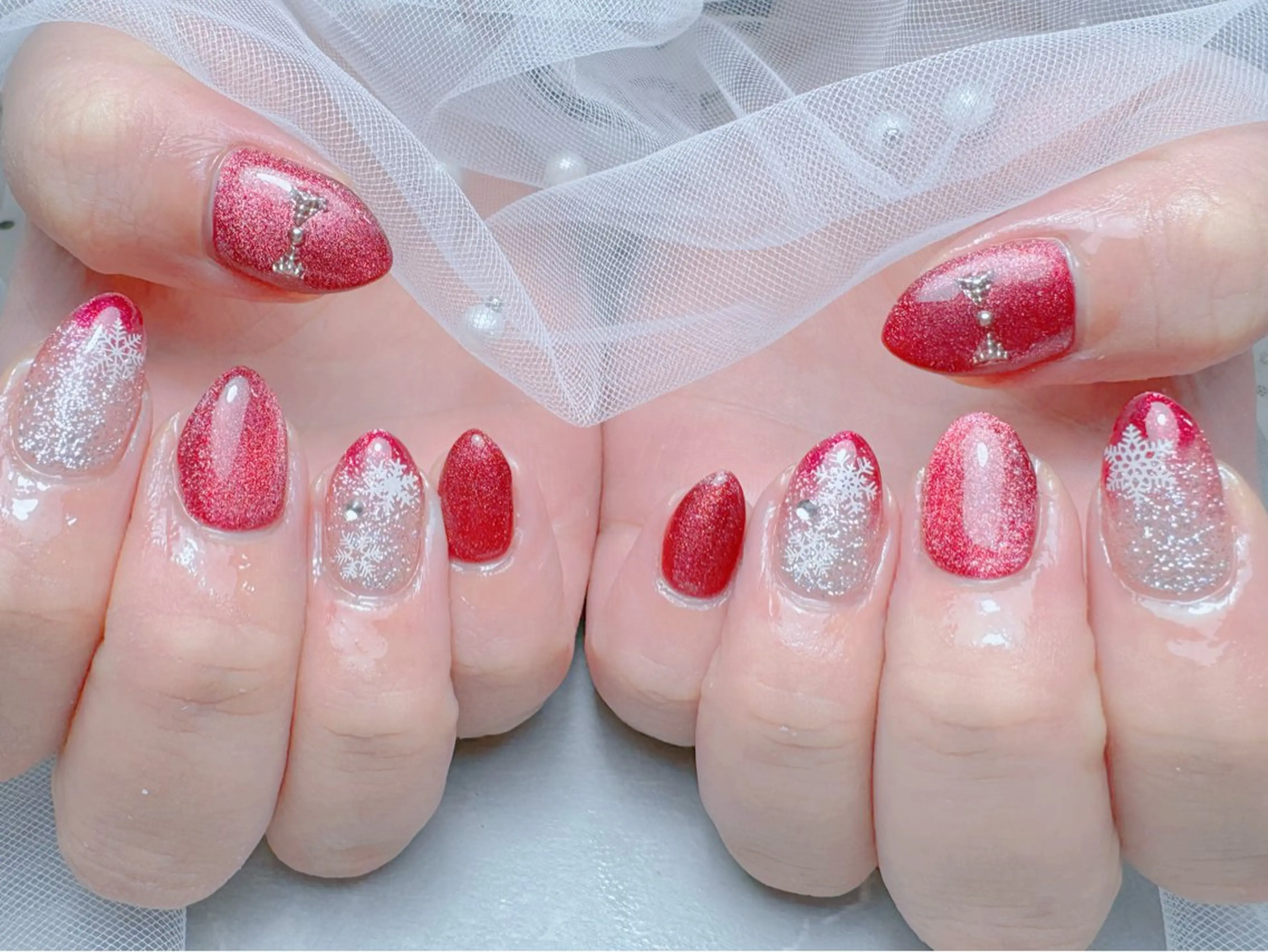 ネイル ハンドネイル マジックミラー所属・マジック ミラーのネイルデザイン