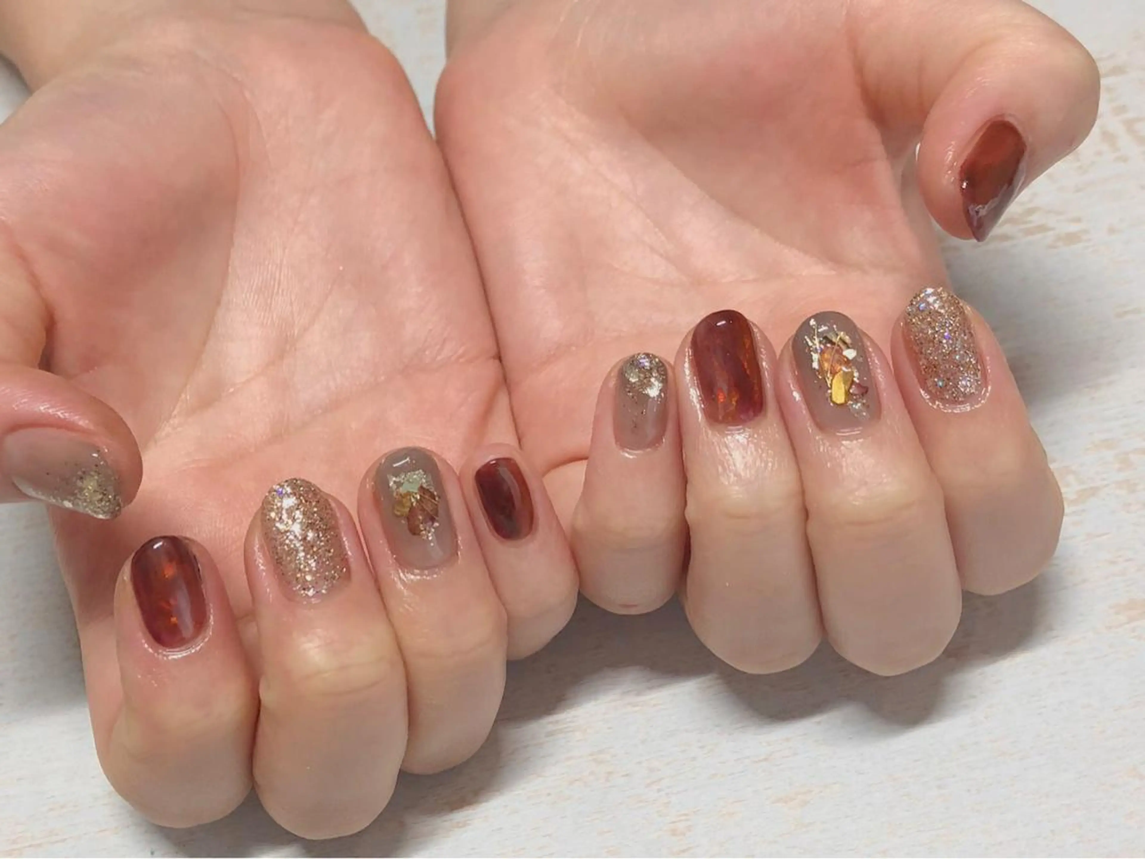 ネイル 𖡼 yumenoのネイルデザイン