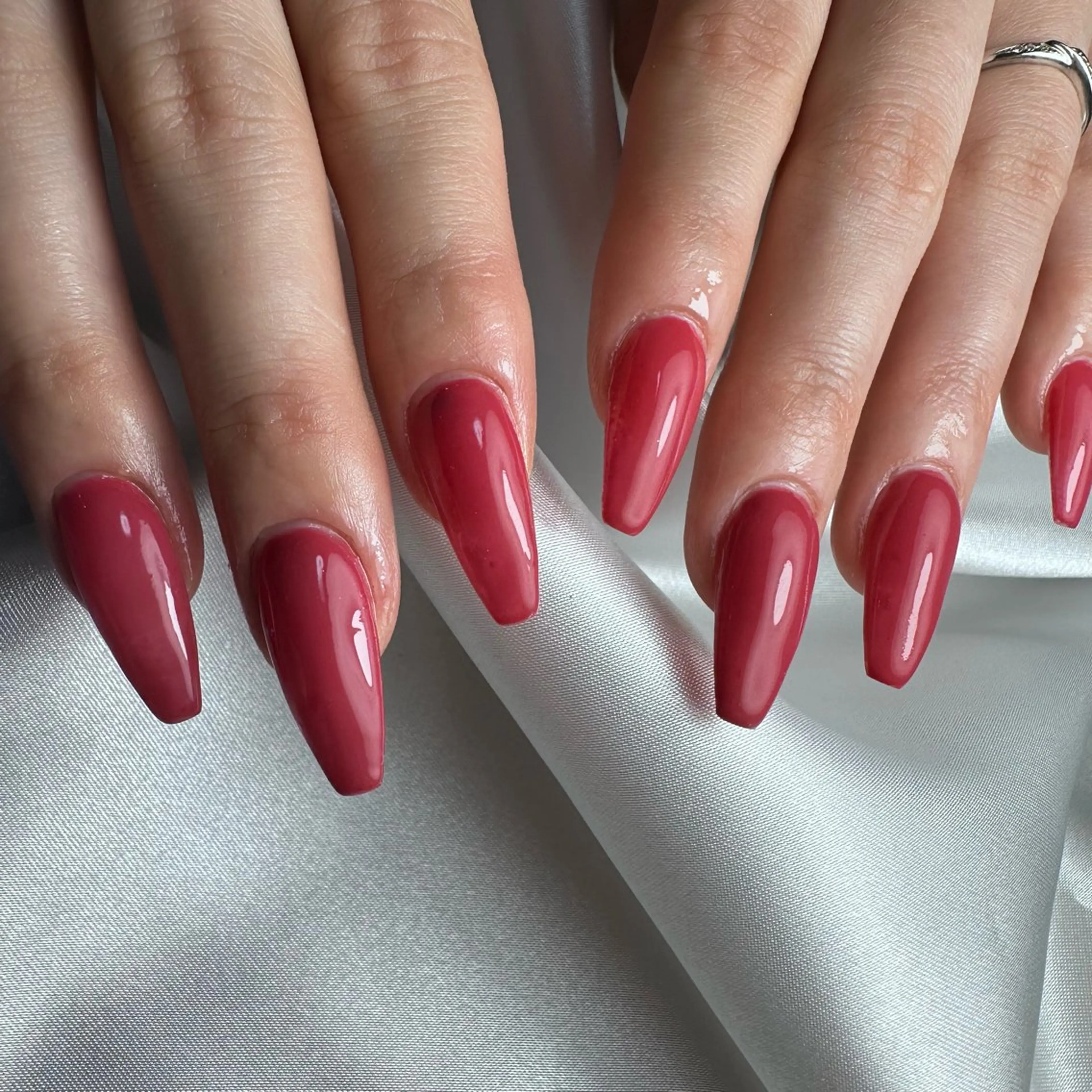 ネイル ピンク nail salon 凪のネイルデザイン