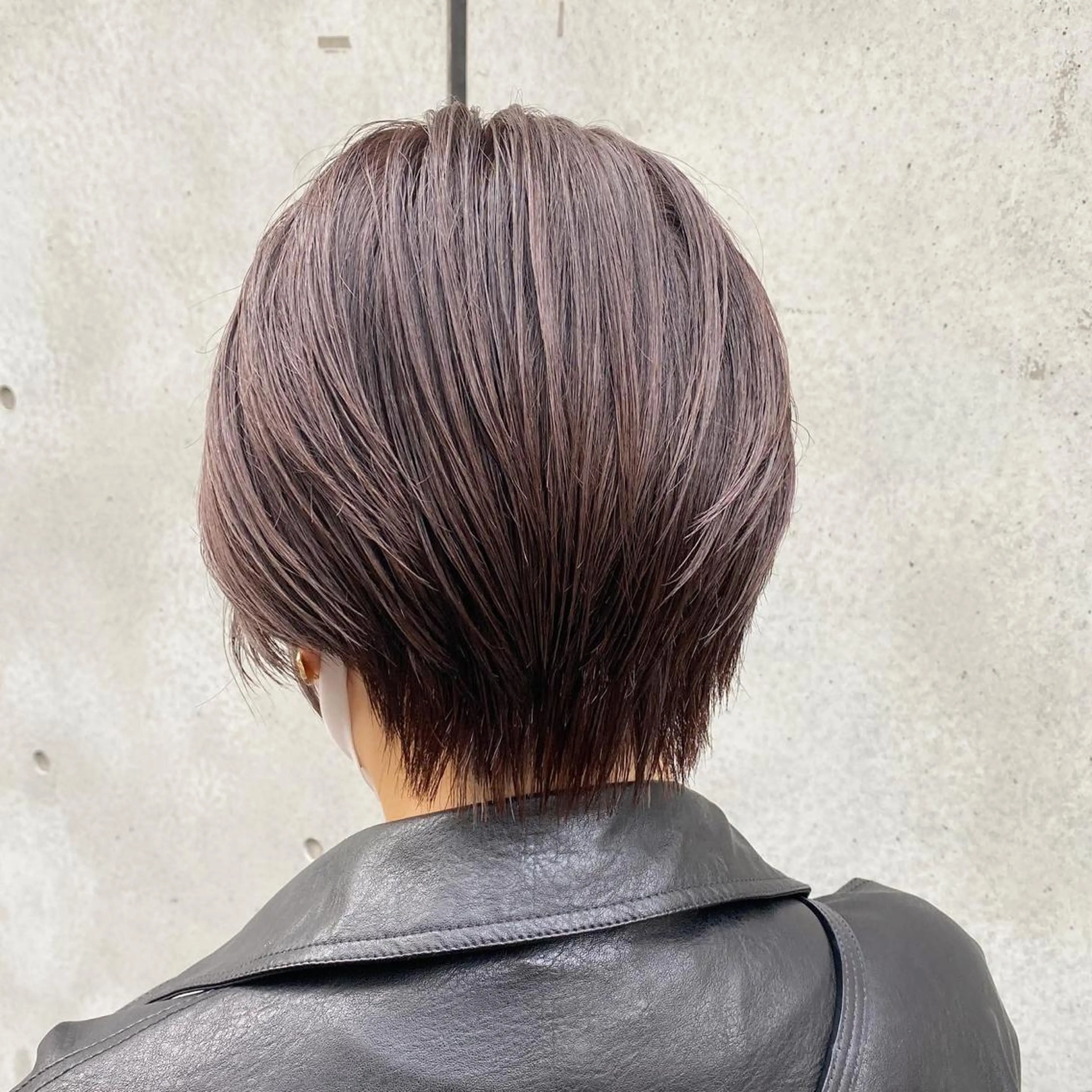 ショート ハイライト 髪質改善 韓国風ヘア レイヤーカット ショートヘア カット 透け感×顔まわり デザイン✂︎吉田のヘアスタイル