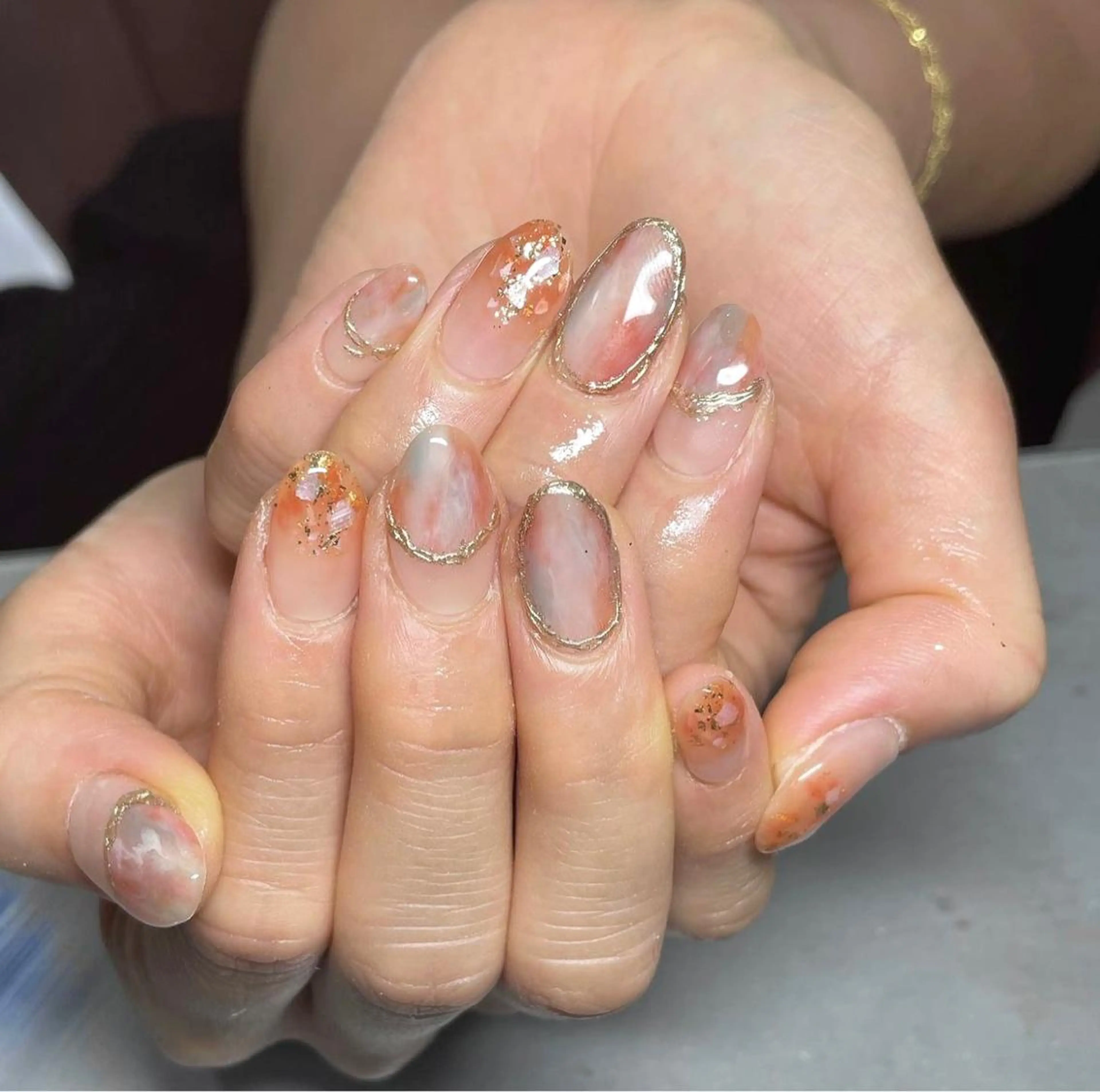 ネイル ハンドネイル LINXS aosaのネイルデザイン