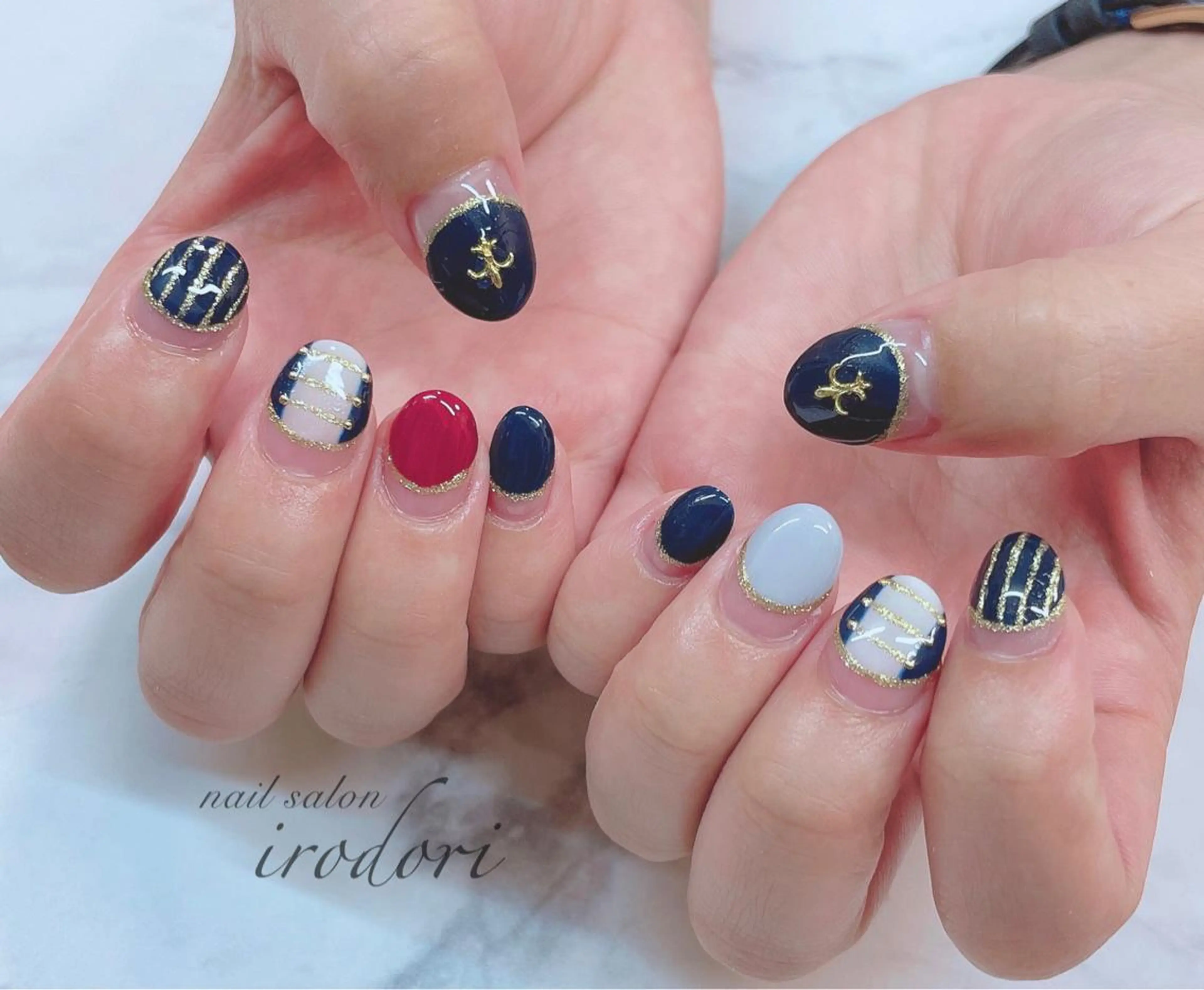 ネイル ﾌｨﾙｲﾝ専門ﾈｲﾙｻﾛﾝ彩 博多駅前店所属・ネイルサロン 彩 irodoriのネイルデザイン