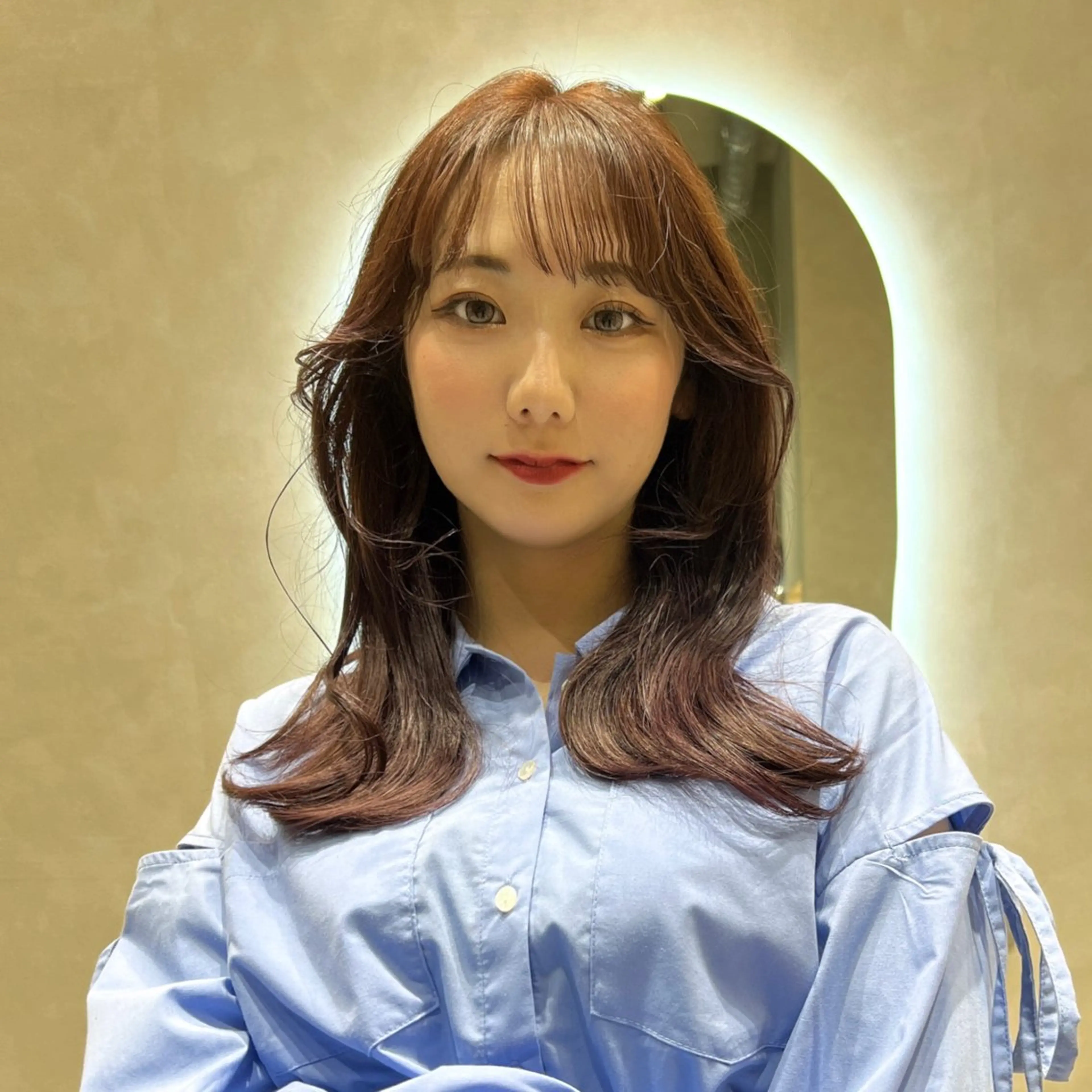 ❤️暖色系カラー❤️➕トリートメント 🫧➕スタイリング込✨️の写真