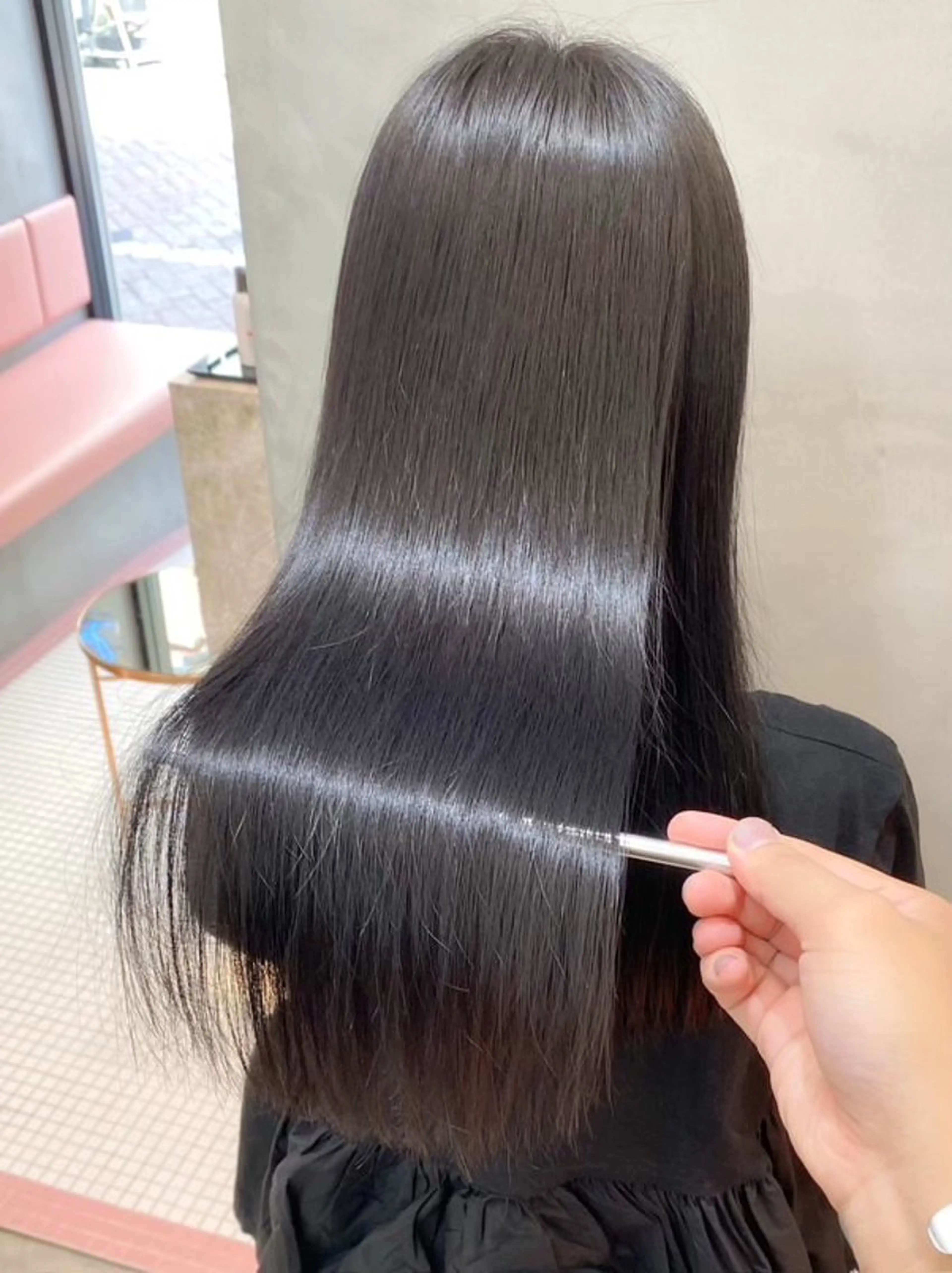 【白髪も綺麗に💫】白髪染め➕内部補修トリートメント🫧🧴の写真