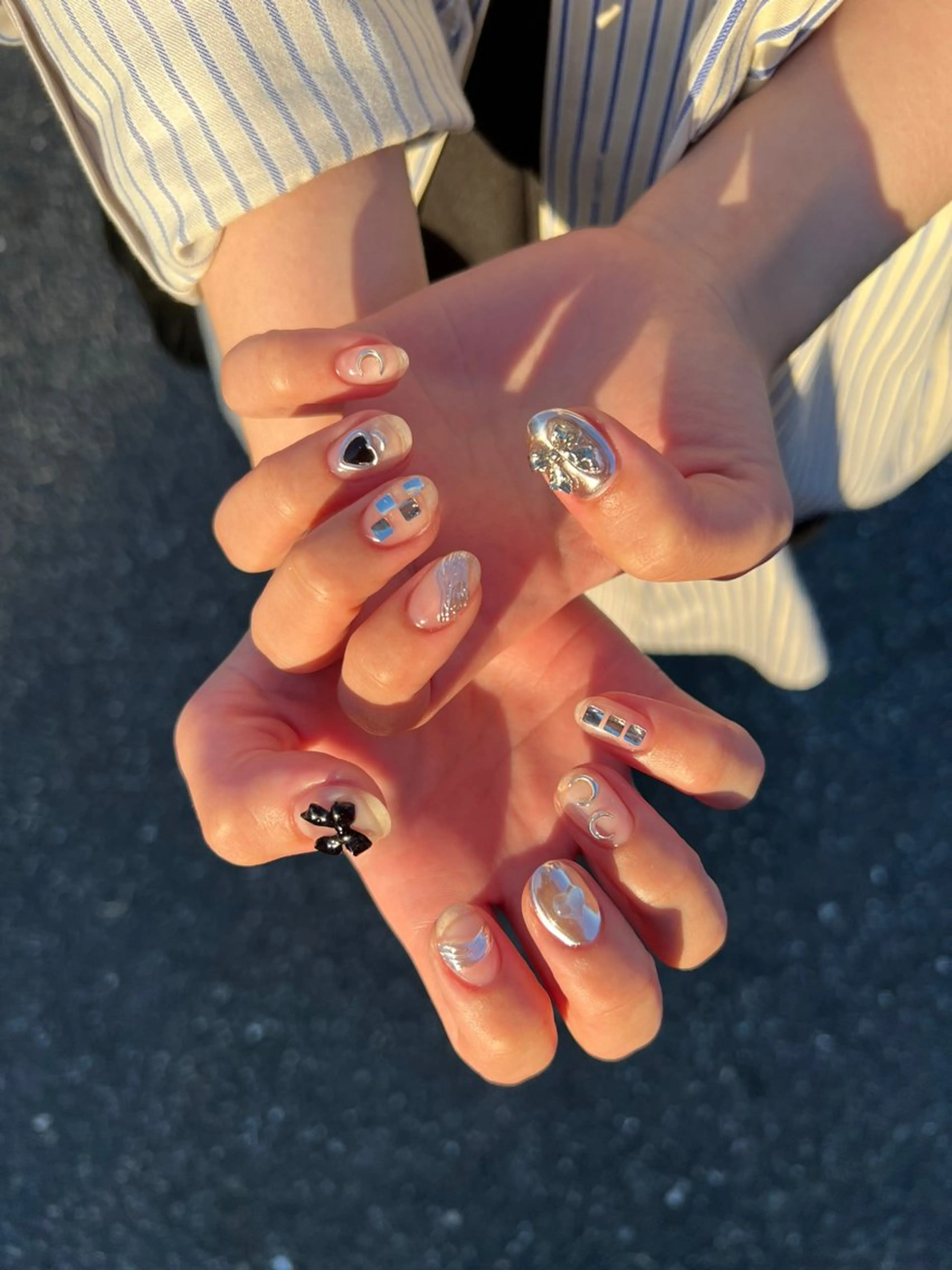 ネイル s/w _shokoのネイルデザイン