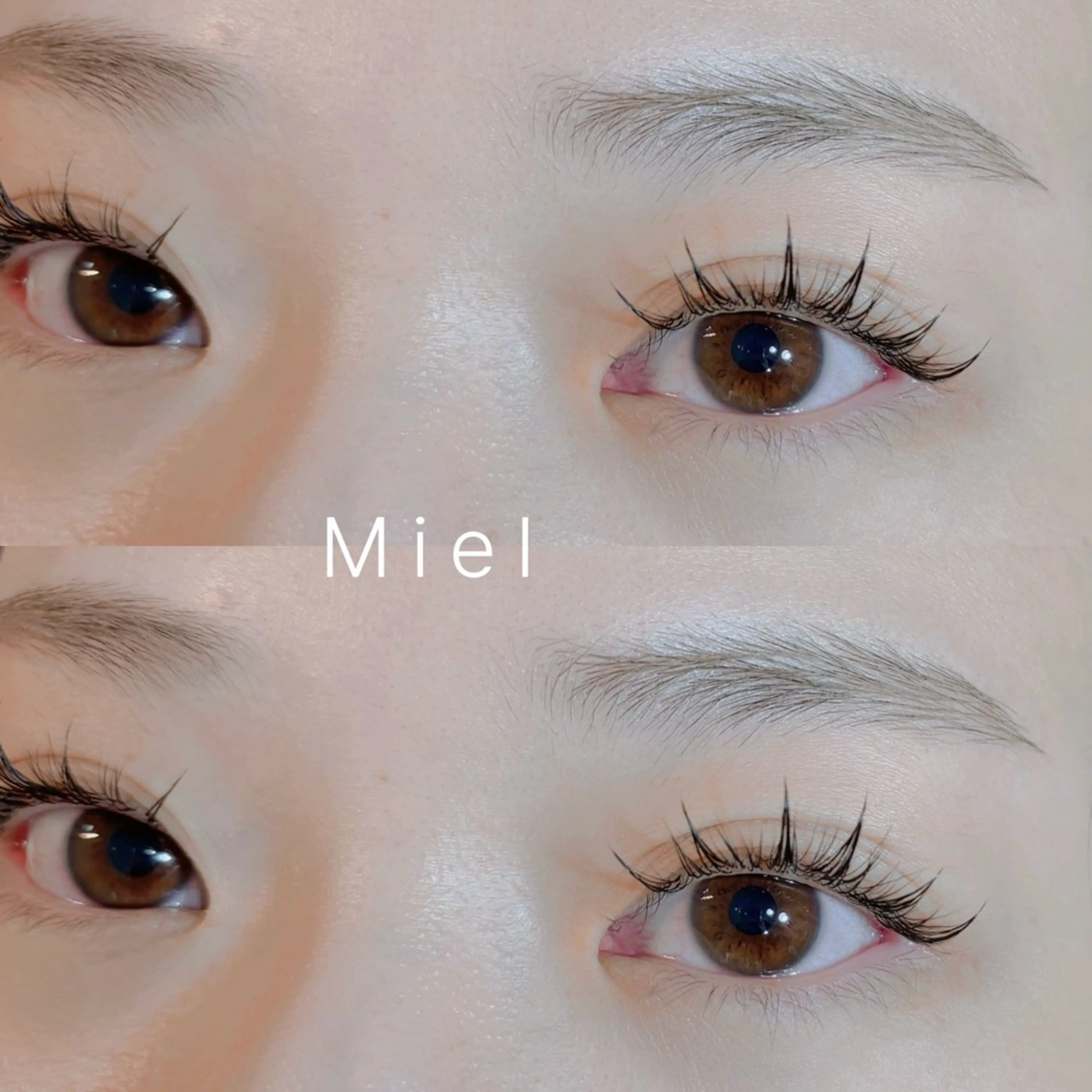 マツエク・マツパ カラーマツエク フラットラッシュ ボリュームラッシュ ワンホンマツエク Mori ✨Mystical✨のマツエク・マツパデザイン