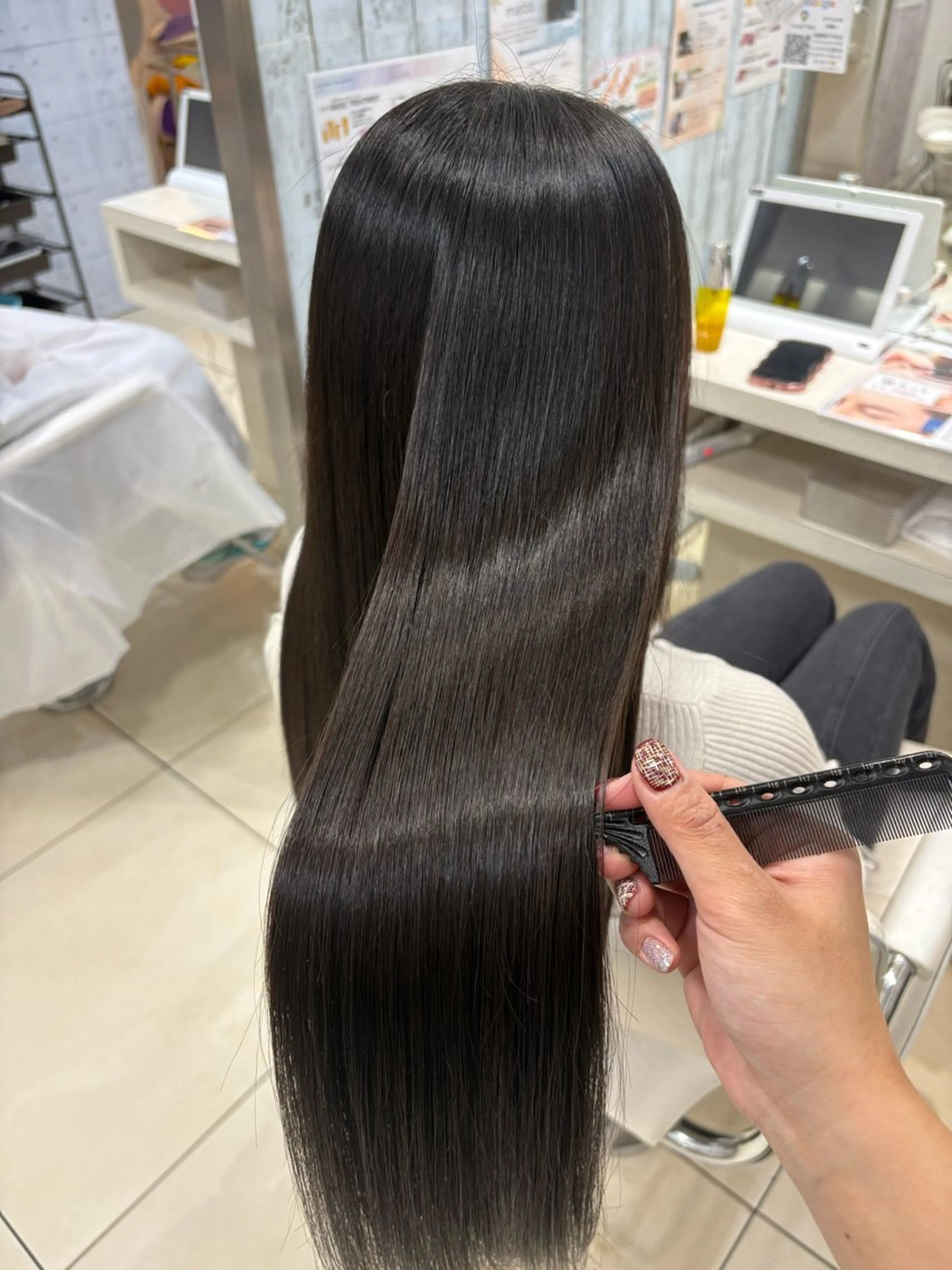 ロング カラー トリートメント 🌻髪質改善カラー 🌻Yunaのヘアスタイル