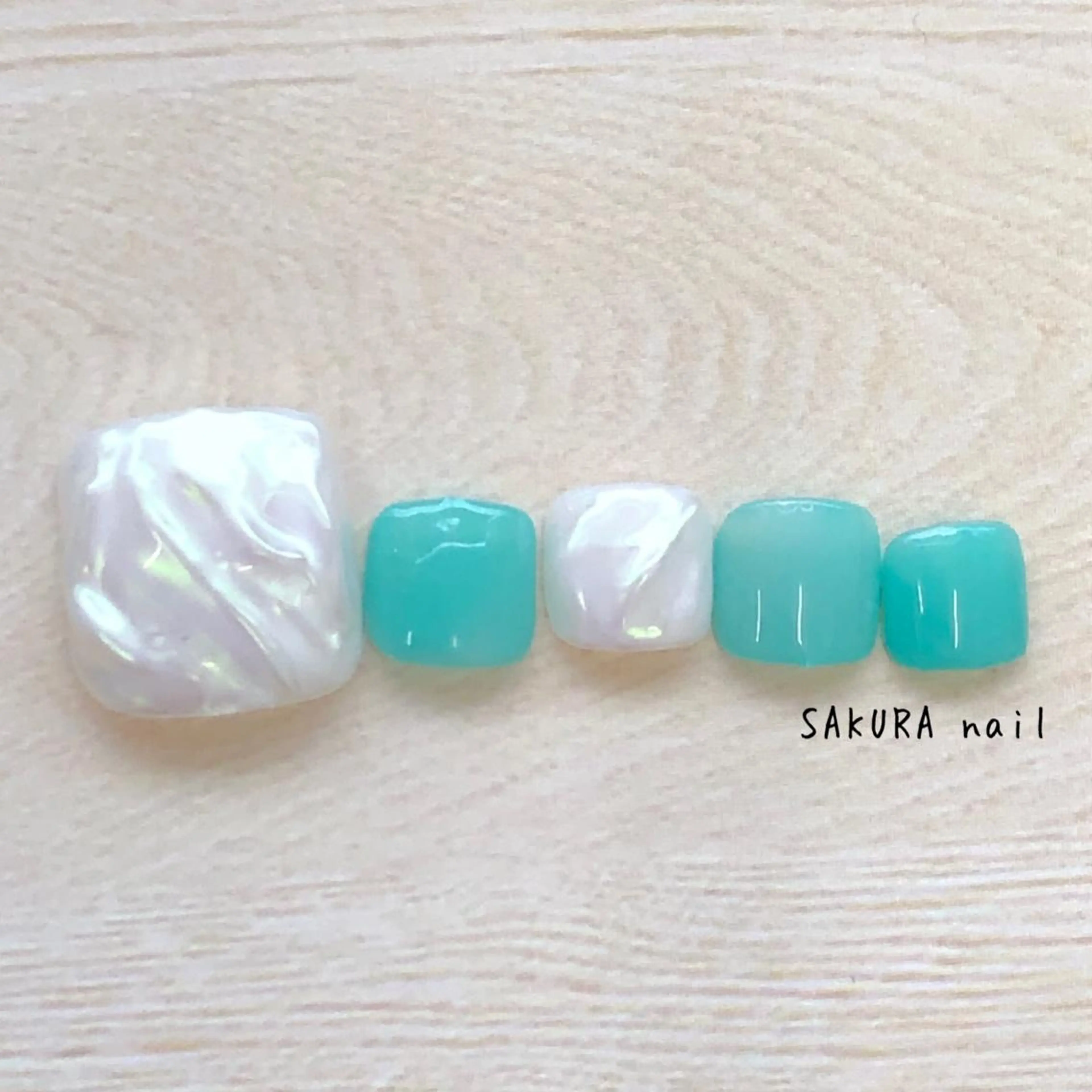 ネイル フットネイル SAKURA nailのネイルデザイン
