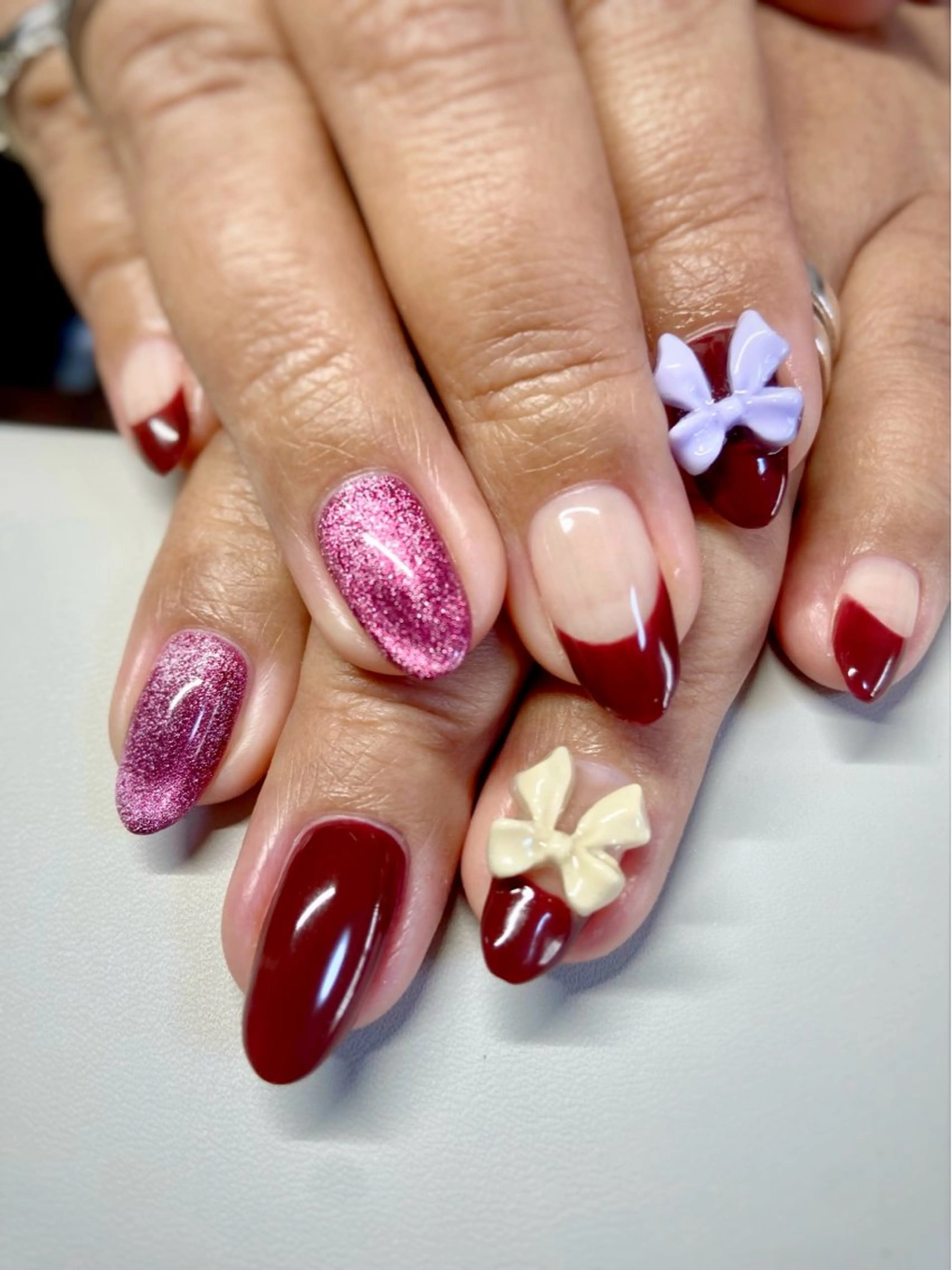 ネイル 持ち込み ハンドネイル ﾈｲﾙｻﾛﾝ Bellefleurのネイルデザイン