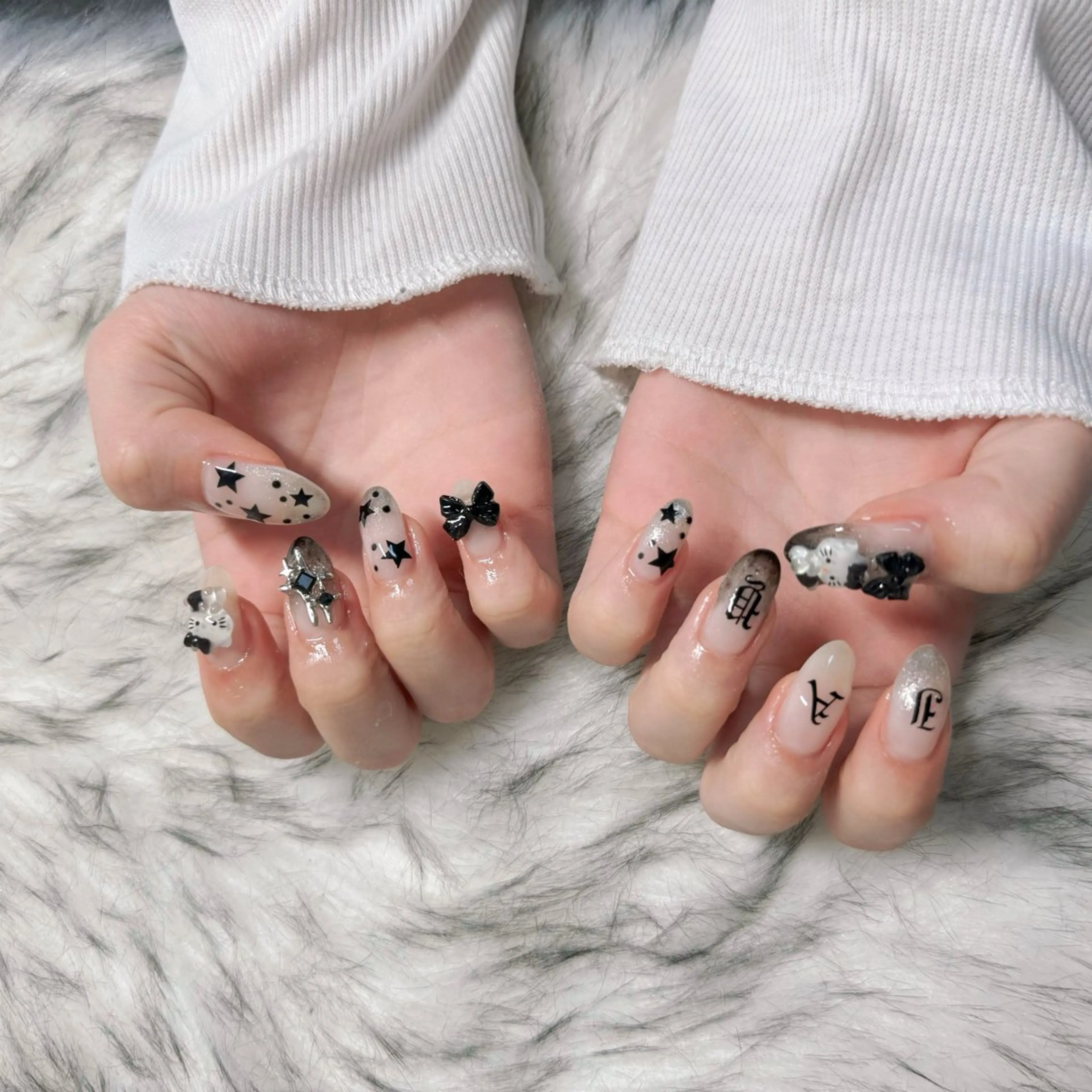 セミロング ハンドネイル mao .のネイルデザイン