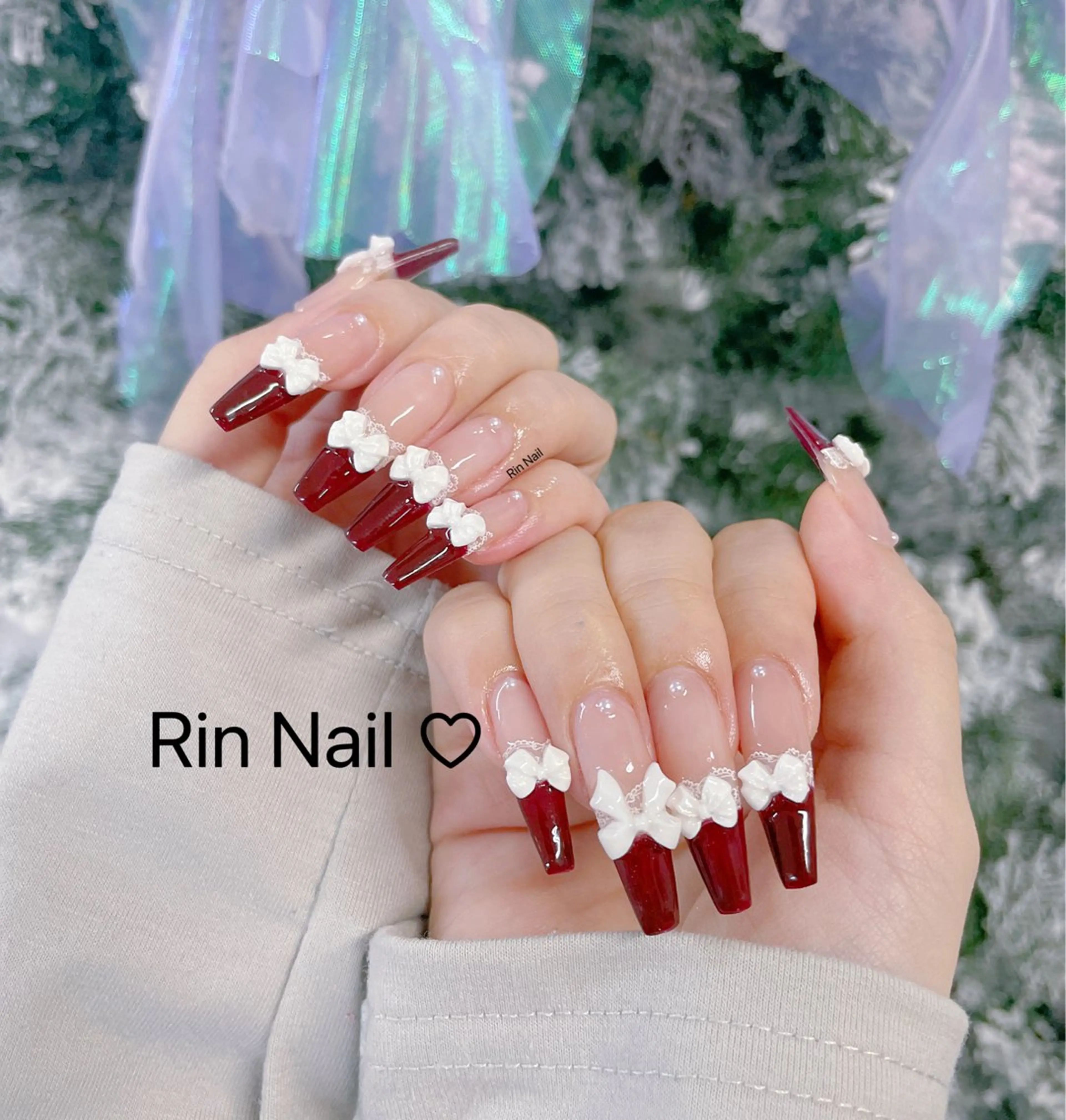 ネイル アートネイル 成人式 ジェルネイル ニュアンスネイル 夏ネイル ハンドネイル Rin Nail 新大久保店のネイルデザイン