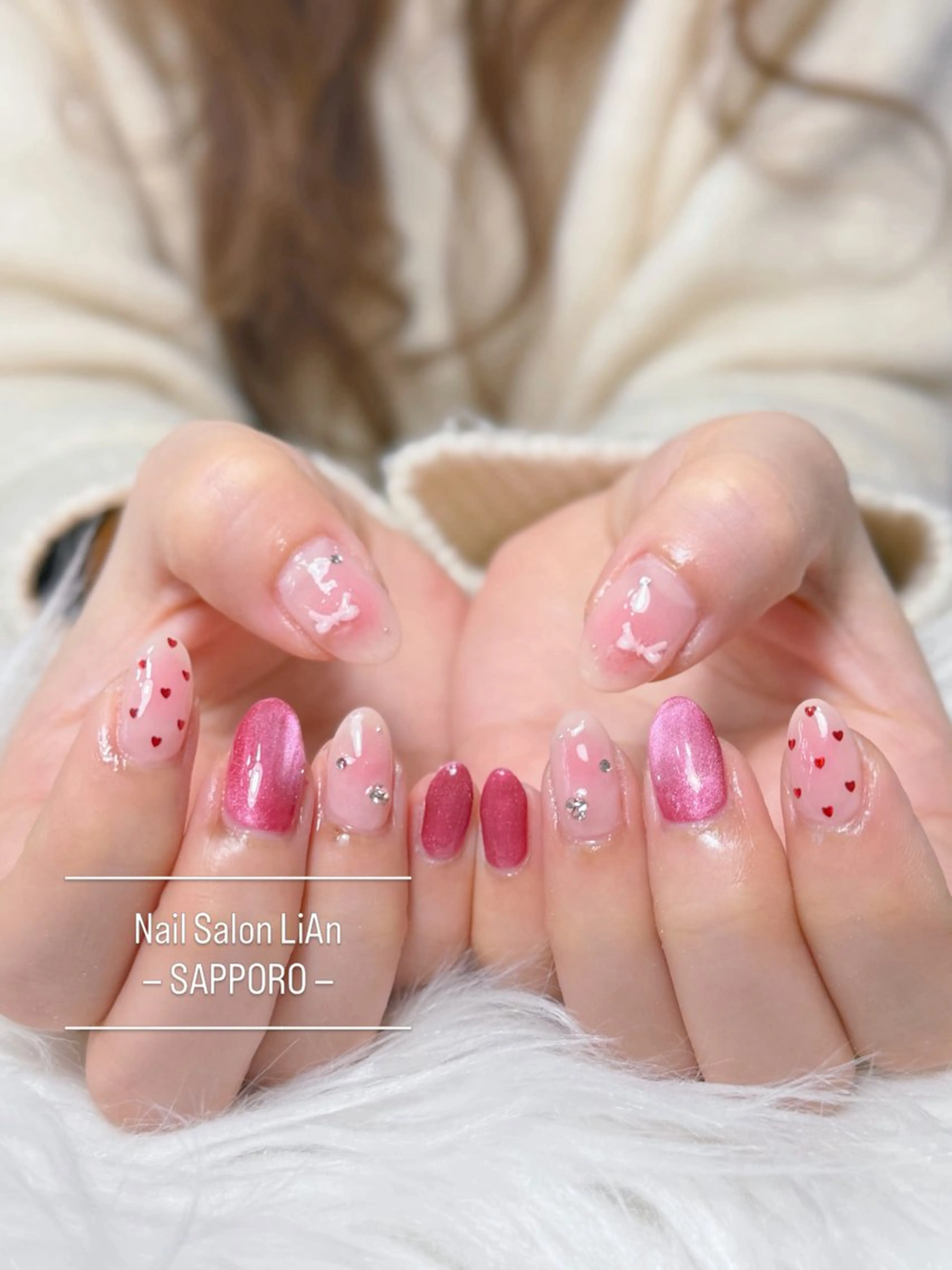 ネイル ハンドネイル NailSalon LiAnのネイルデザイン