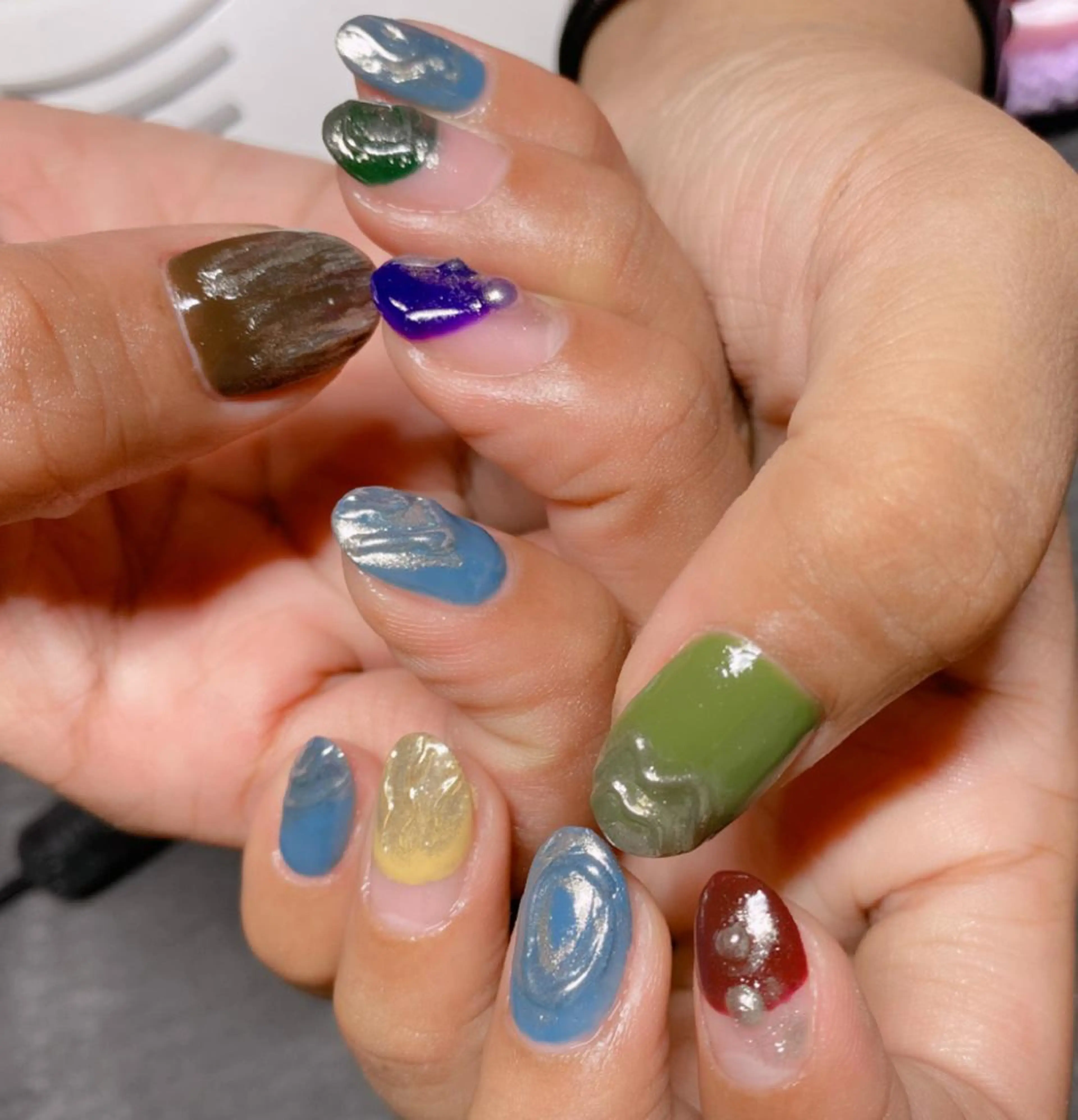 ネイル ニュアンスネイル ハンドネイル ハンドケア u sのネイルデザイン