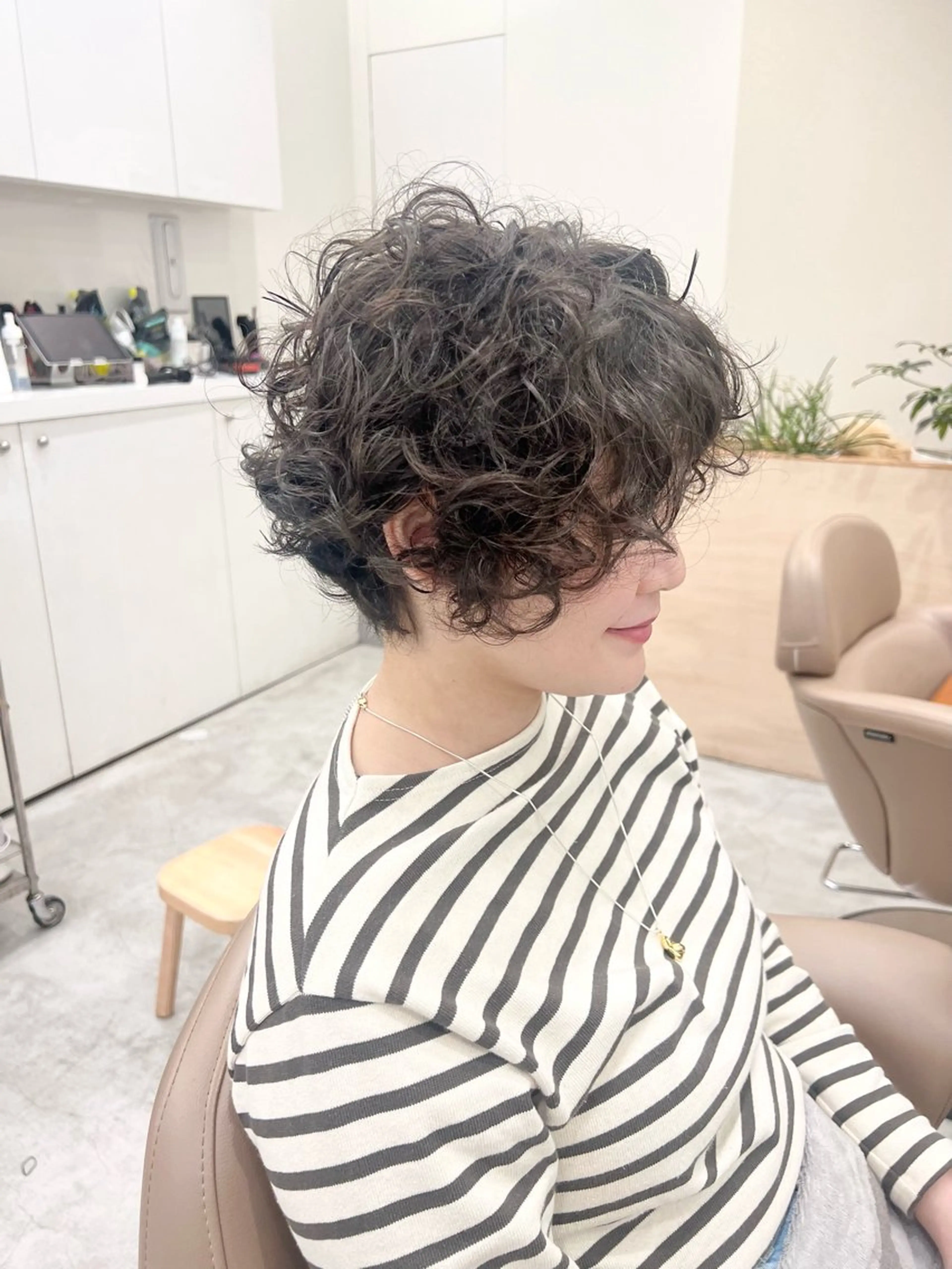 ショート パーマ 似合わせカット🫧 /パーマRINAのヘアスタイル