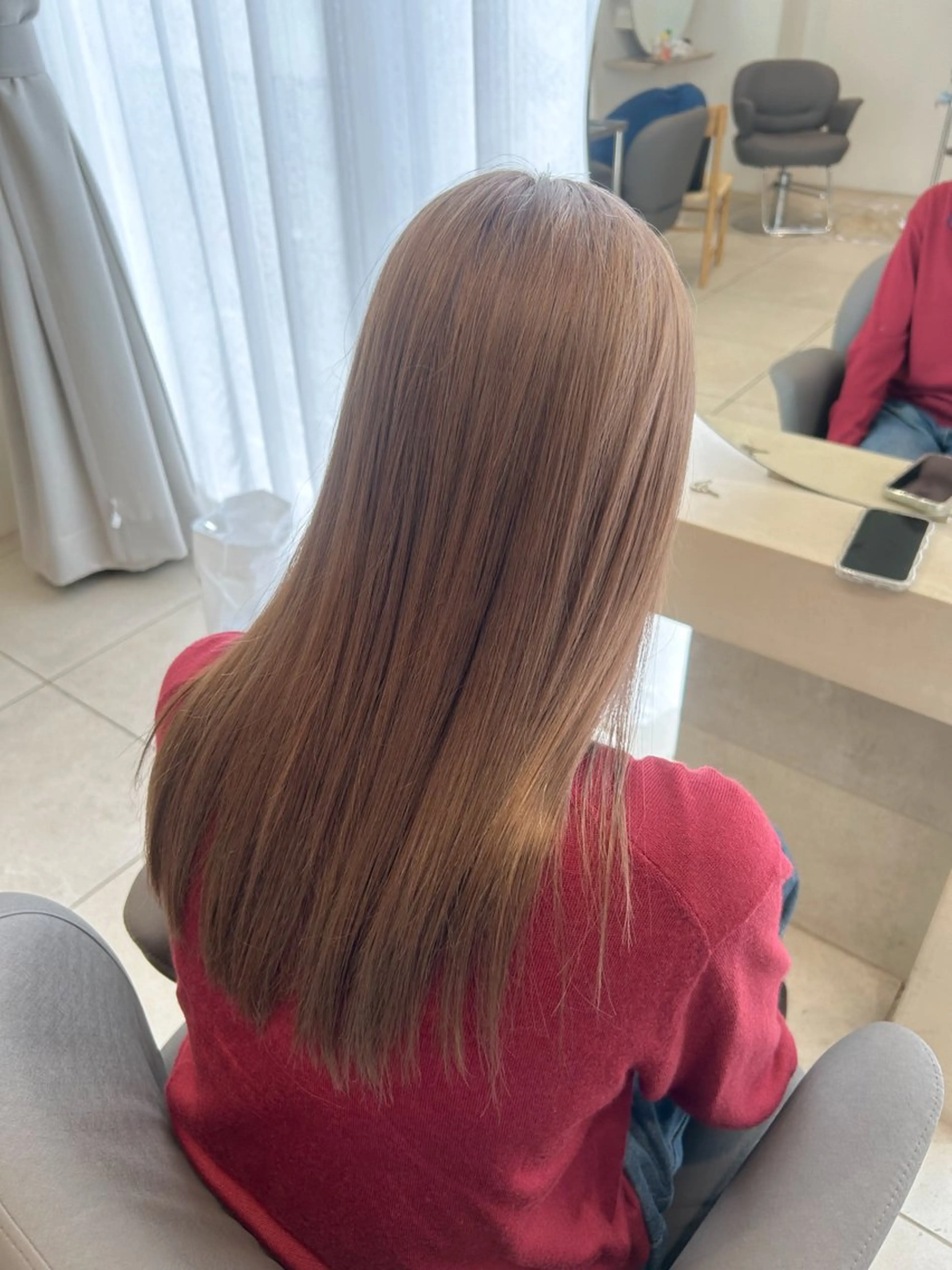 ロング カラー ヘアカラー 髪質改善/ストレート パーマ長久手/ひかるのヘアスタイル
