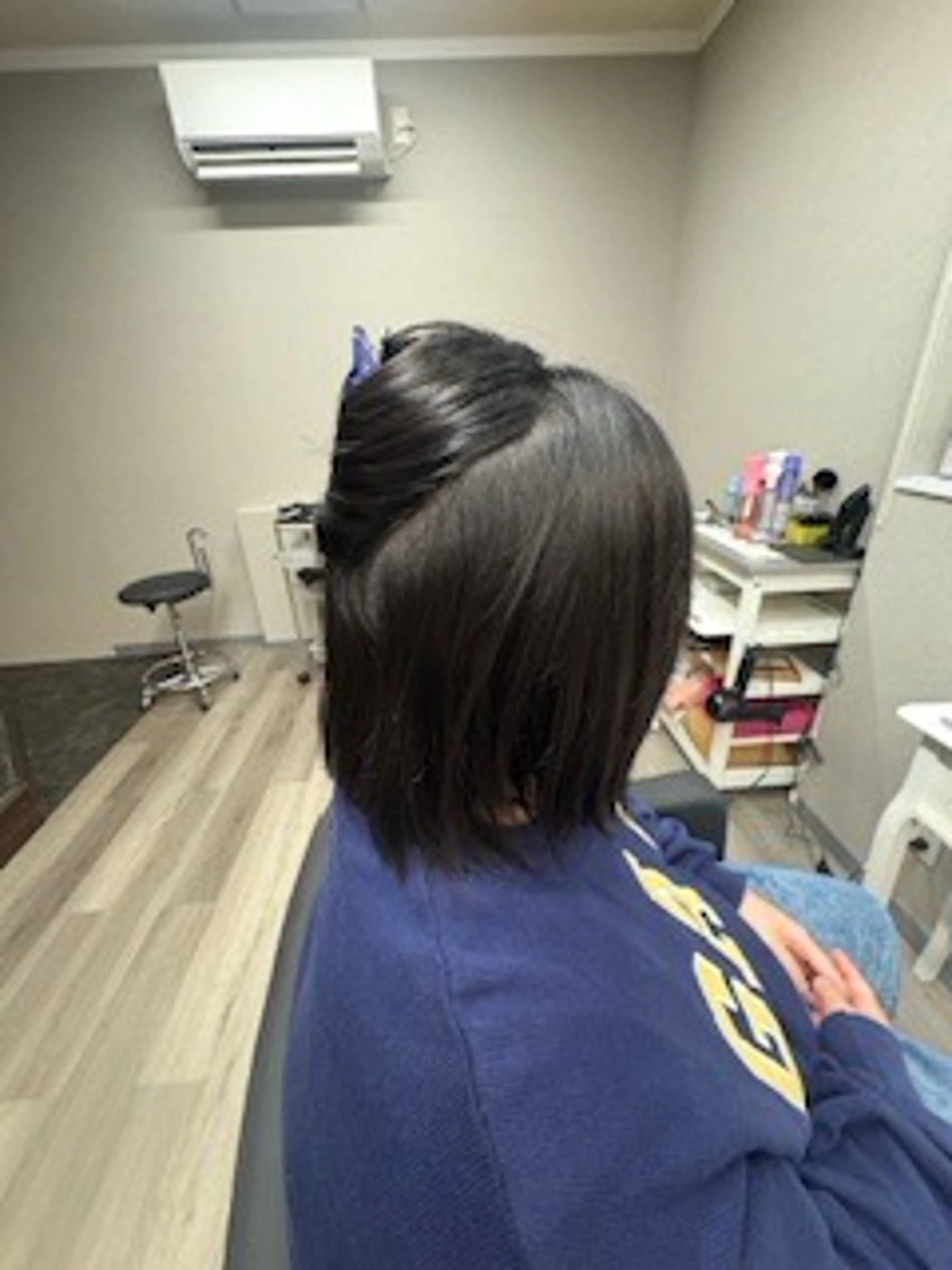 ミディアム 縮毛矯正 ヘアサロンBLOOM所属・川村 まさ子のヘアスタイル