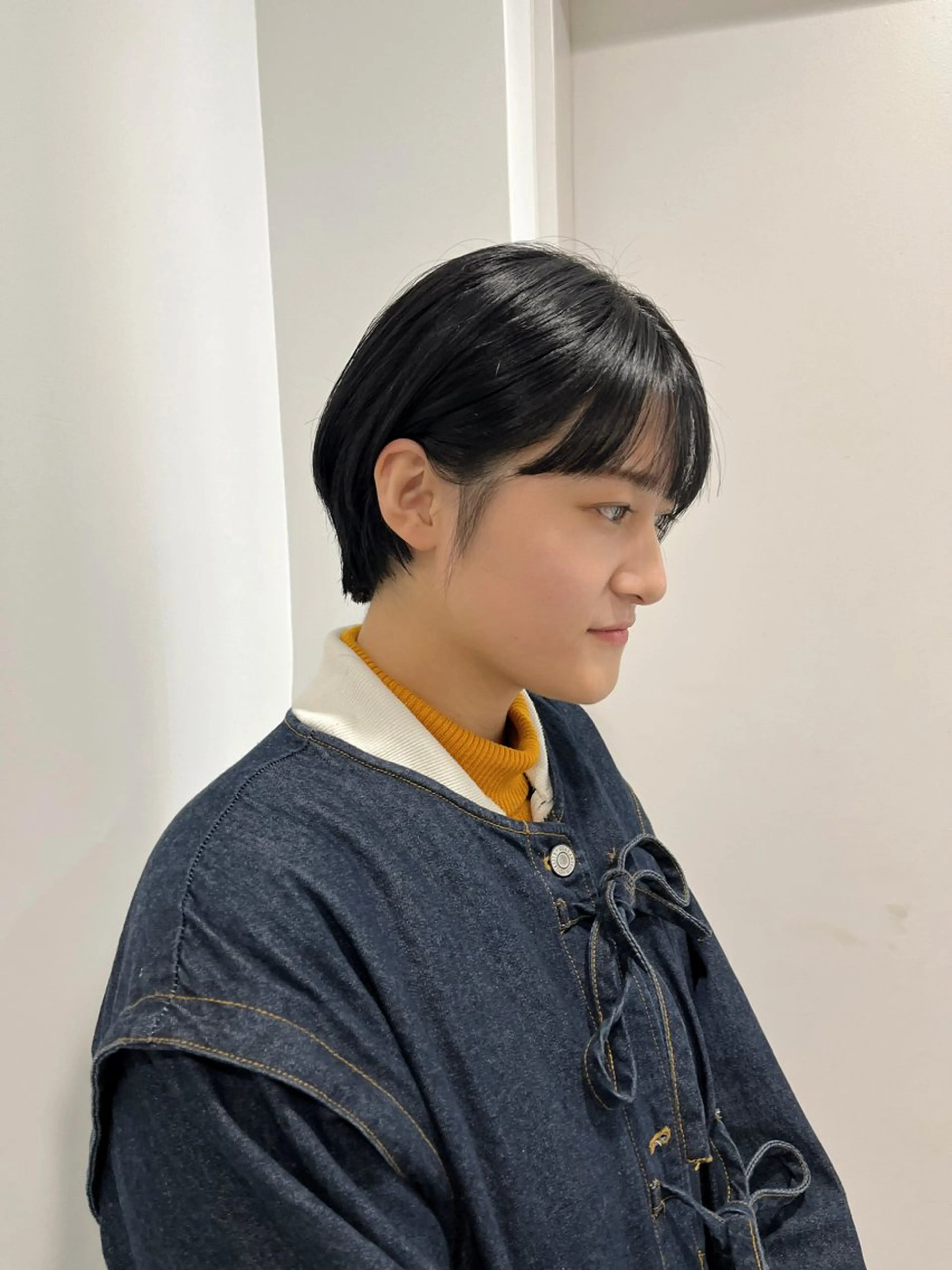 ショート 縮毛矯正/ハイトーン /パーマ/前原汐🎐のヘアスタイル