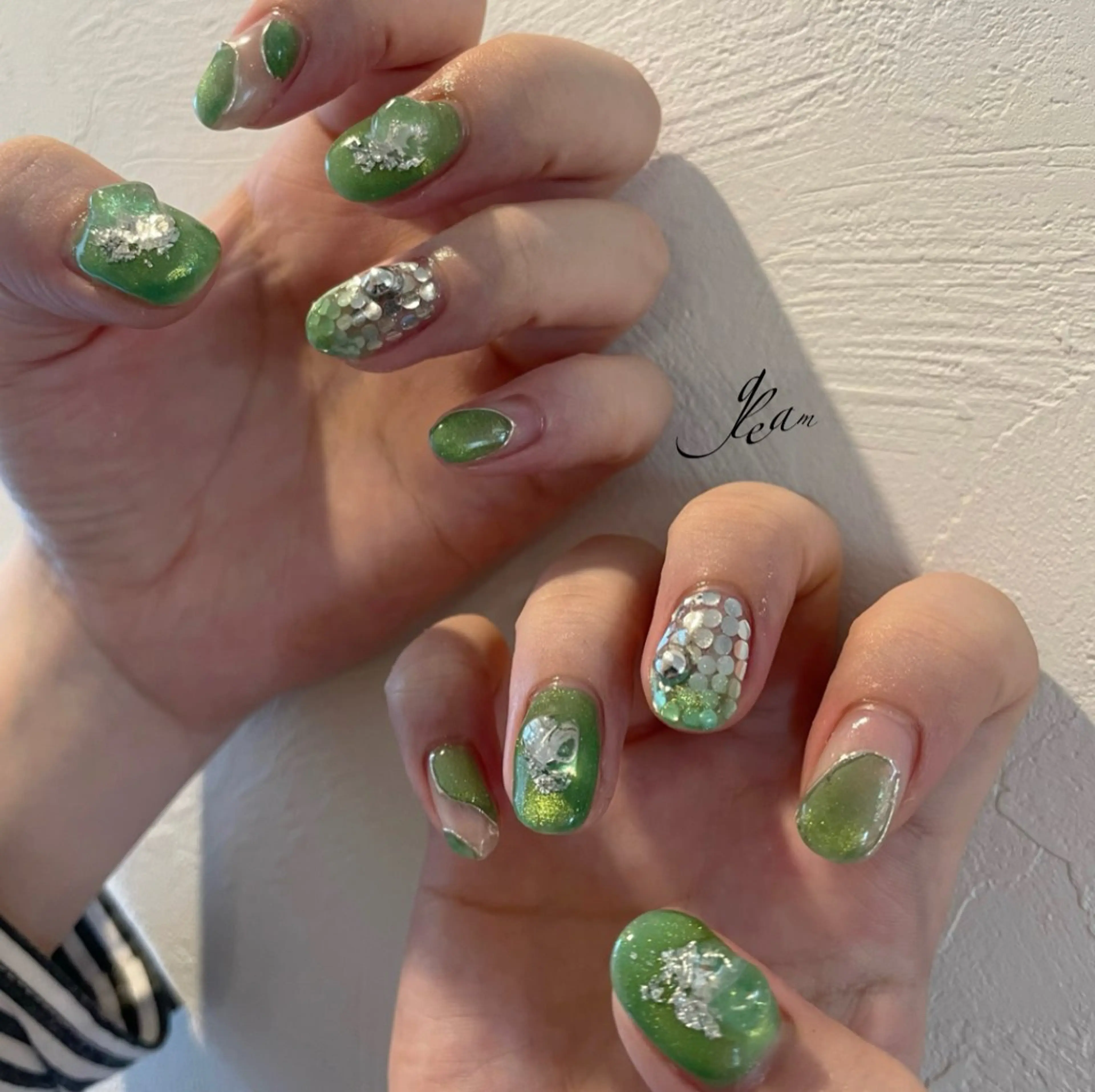 ネイル ハンドネイル gleam所属・gleam✴︎ sayakaのネイルデザイン