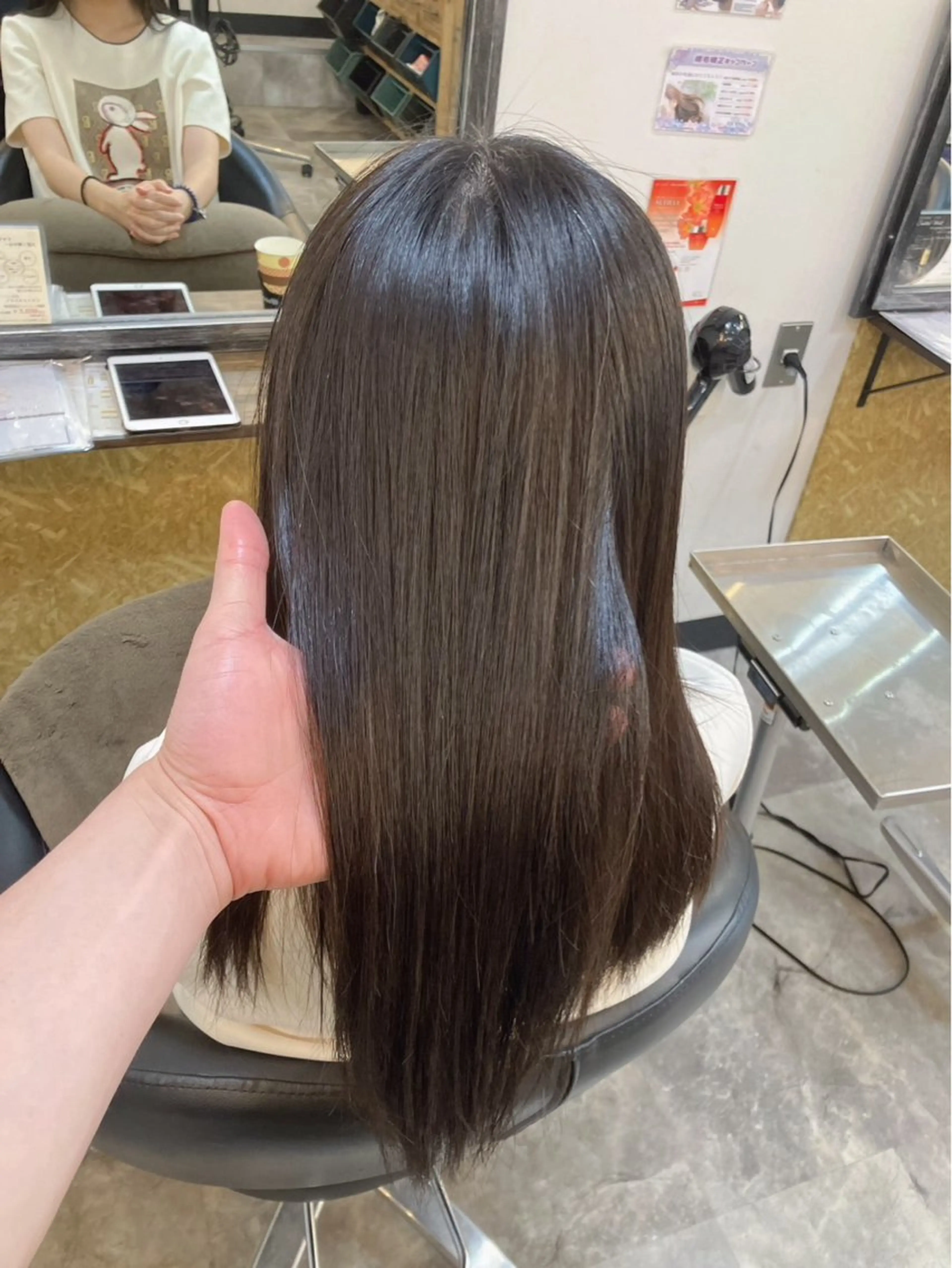 セミロング カット 縮毛矯正 トリートメント 🌿美髪縮毛矯正 のプロ安川🌿のヘアスタイル