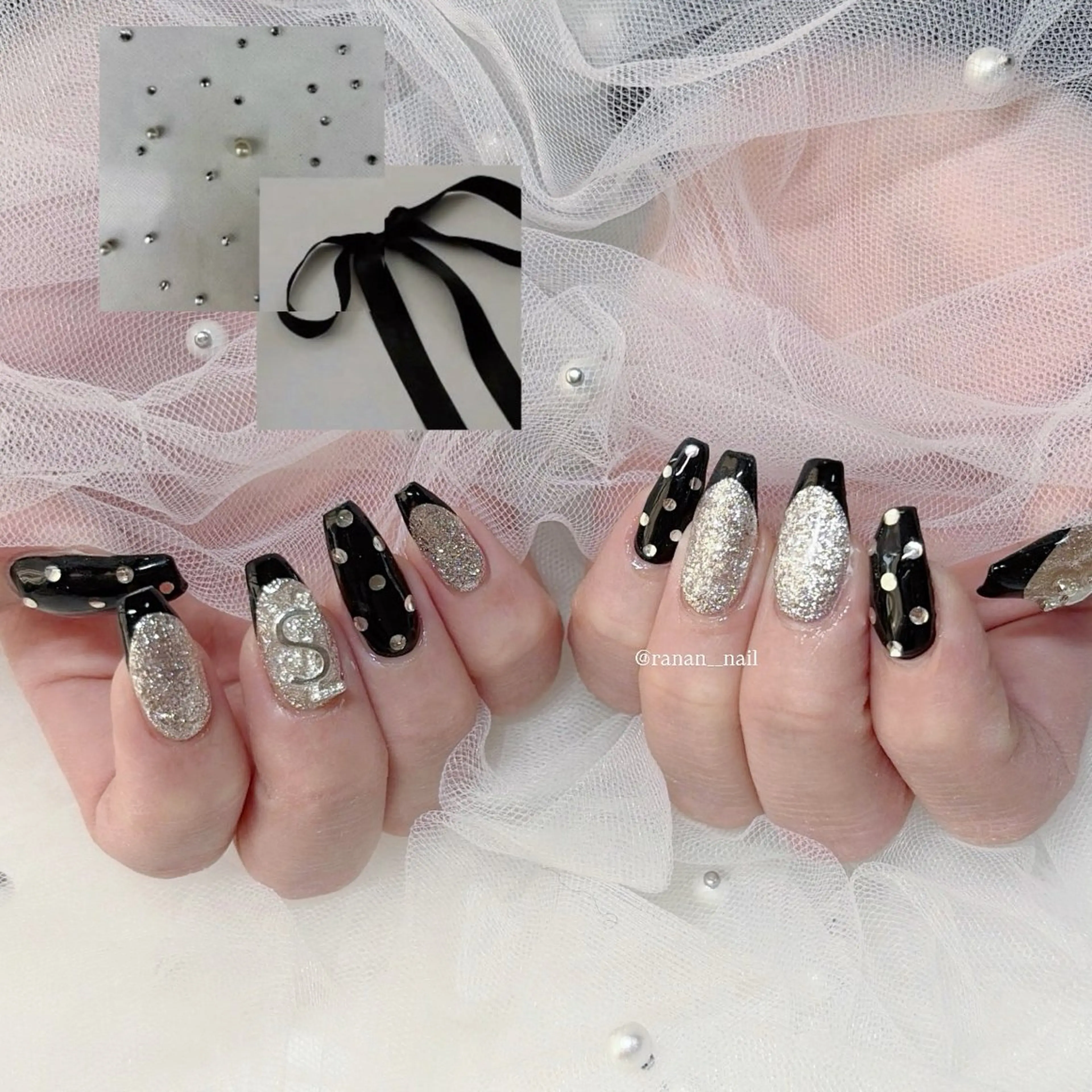 ネイル ハンドネイル 𝓇𝒶𝓃𝒶𝓃 𝓃𝒶𝒾𝓁のネイルデザイン