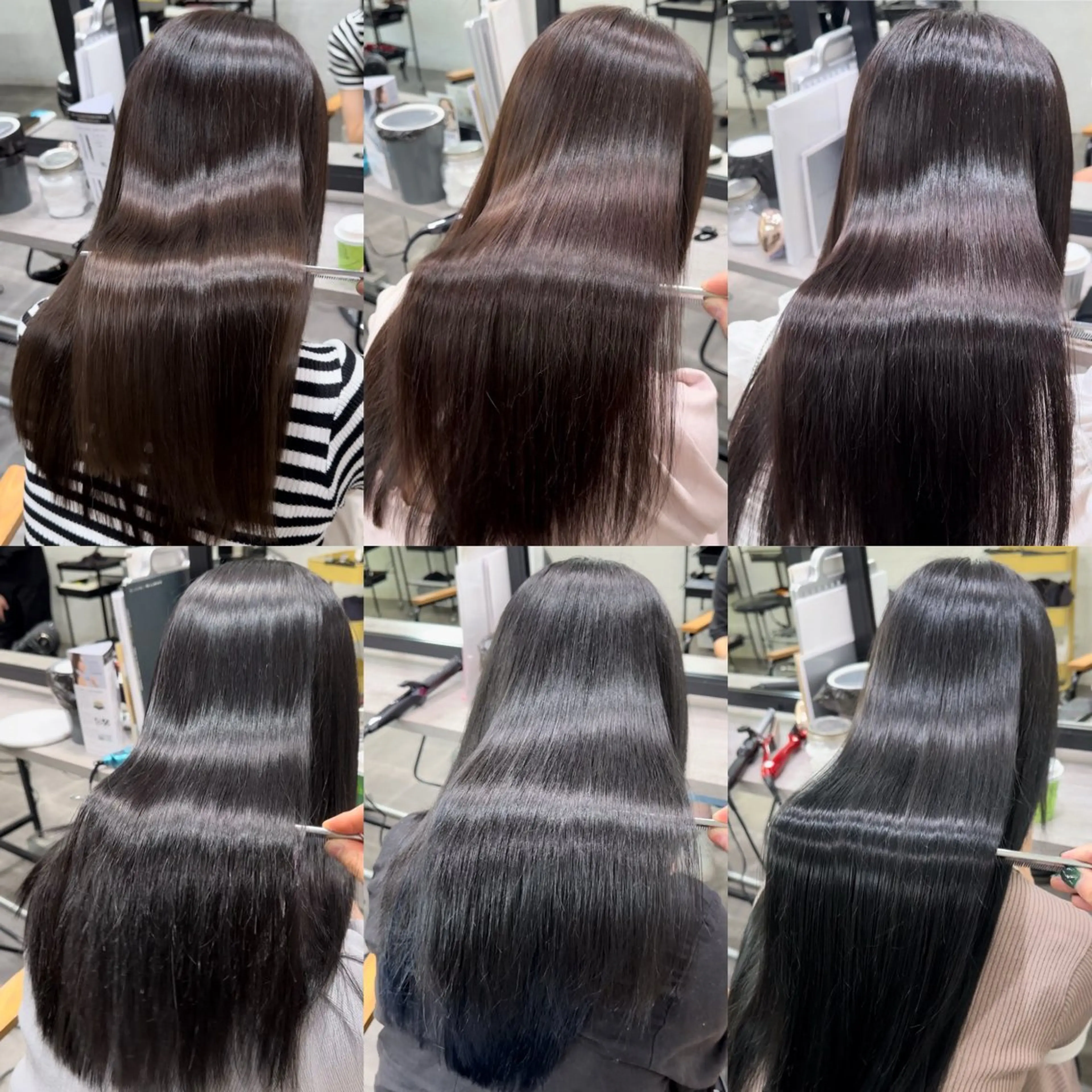 ロング 髪質改善 トリートメント 韓国ヘア/髪質改善/ レイヤー/あおし🐼のヘアスタイル