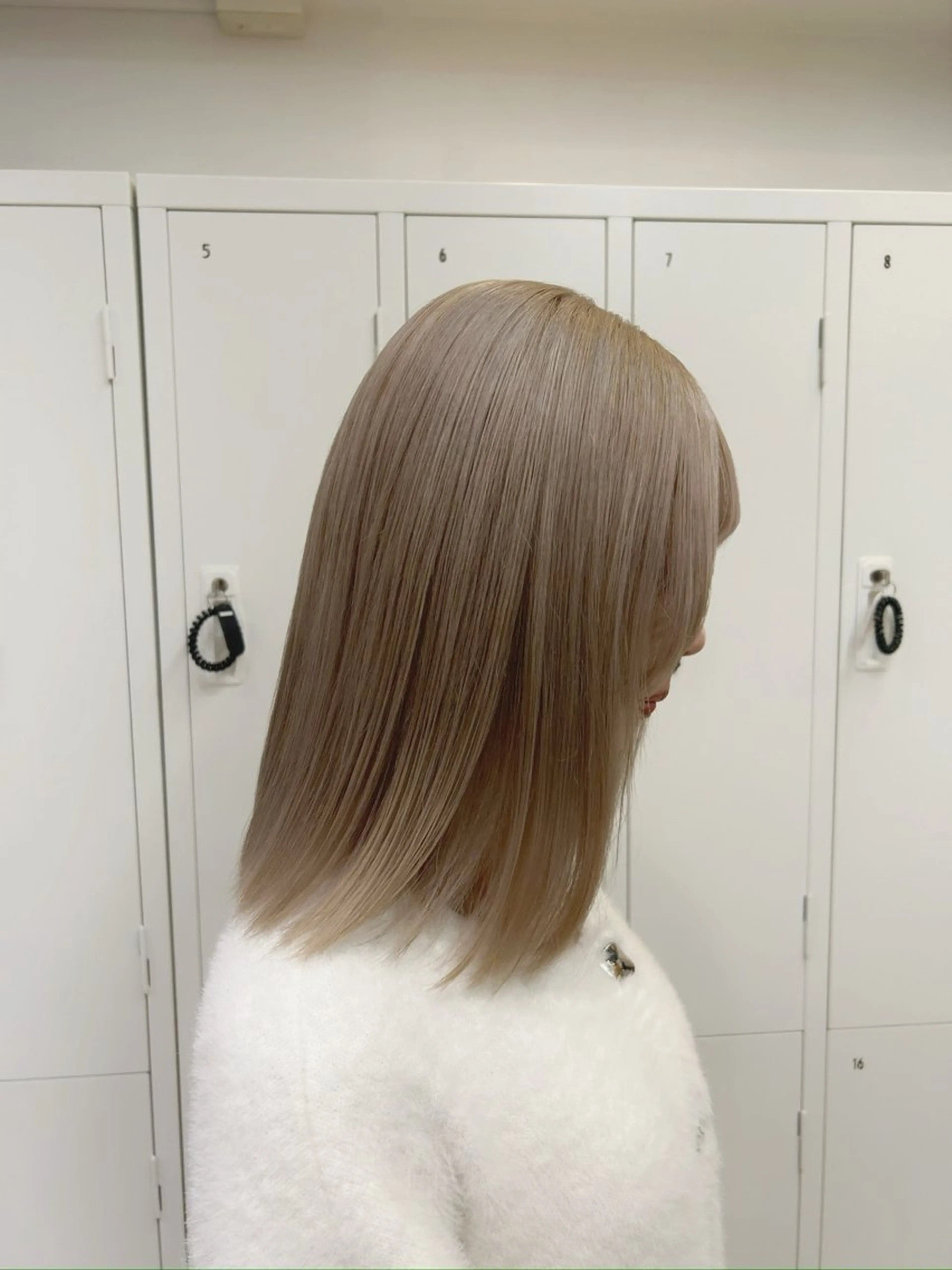 ミディアム カラー ヘアカラー collet岩崎駿王 /ハイトーン/艶髪のヘアスタイル