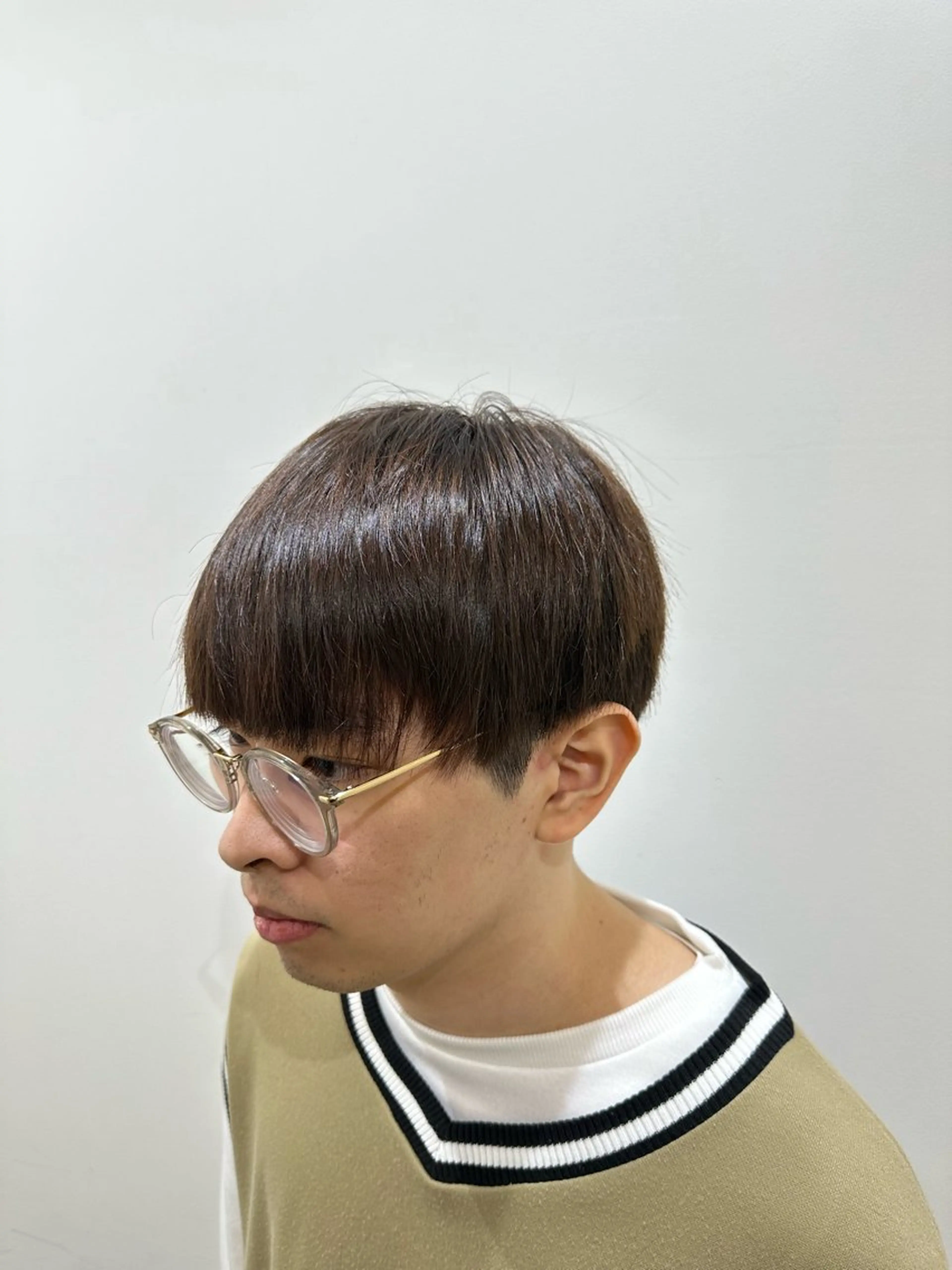 カラー ナチュラルカラー✨ SHINYAのヘアスタイル