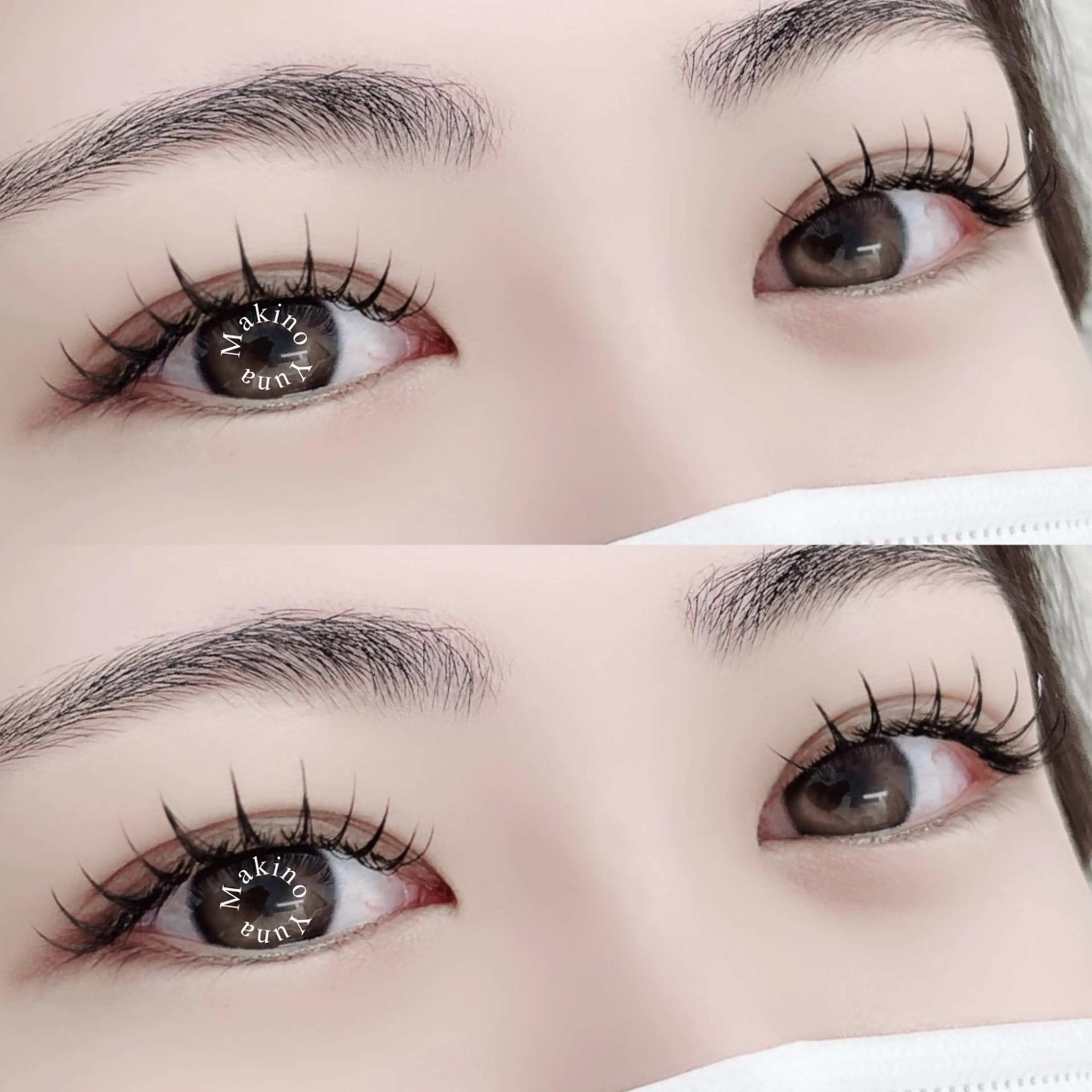 マツエク・マツパ マツエク EYE405河原町店所属・牧野 由奈のマツエク・マツパデザイン