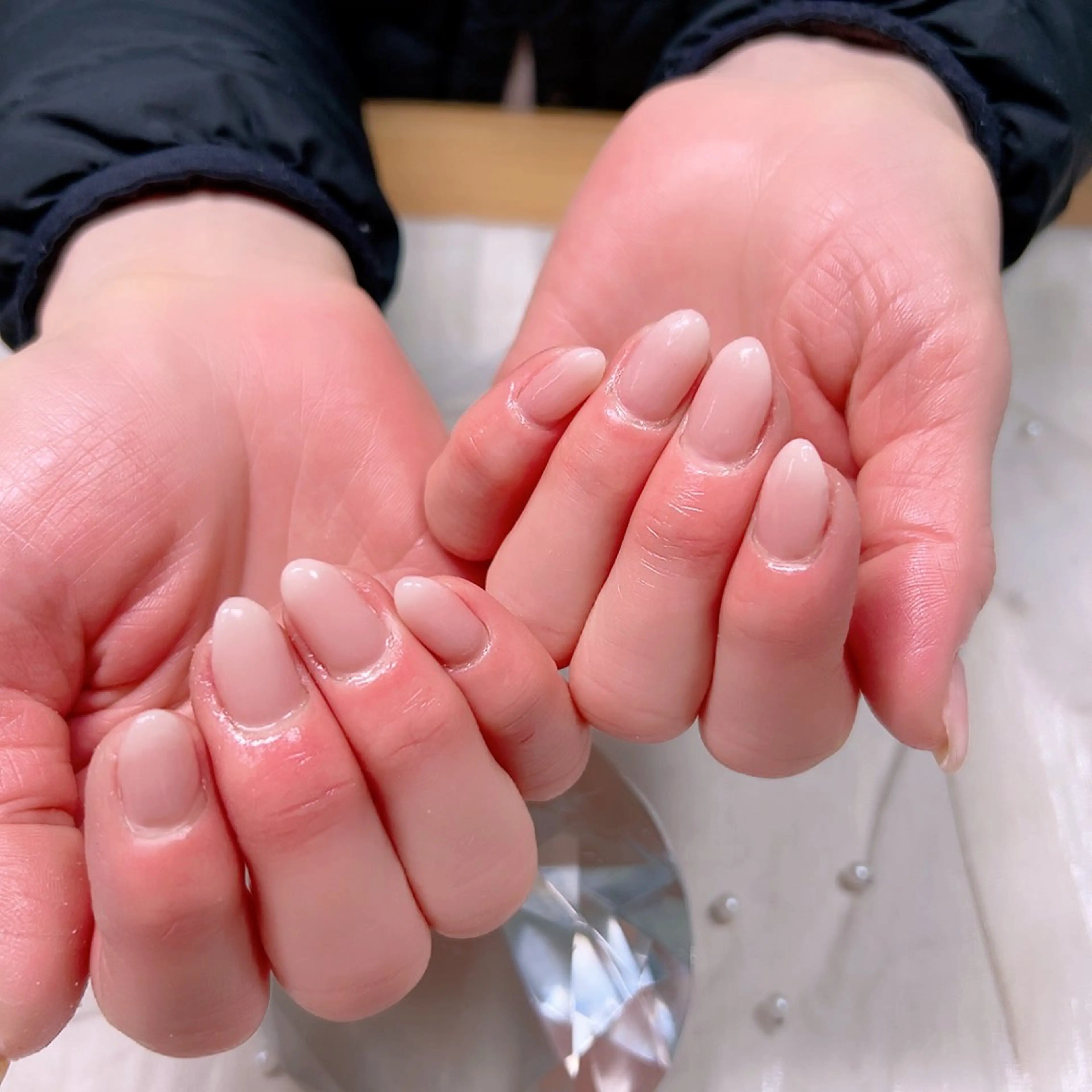 ネイル ハート シンプルネイル ハンドネイル Cute Tips nailのネイルデザイン