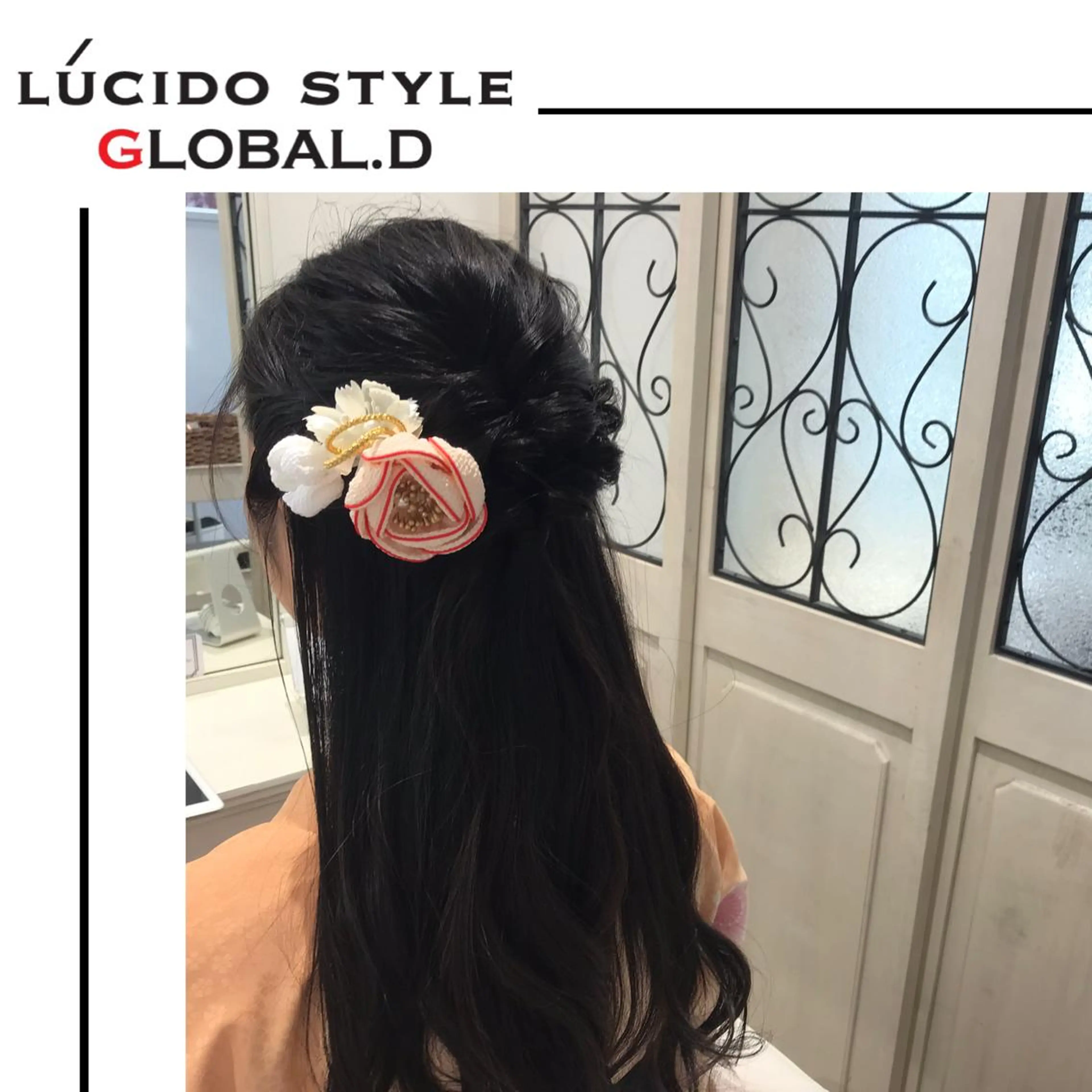 ロング ヘアアレンジ 🥛洒落髪小顔cut なら龍崎🥛のヘアスタイル