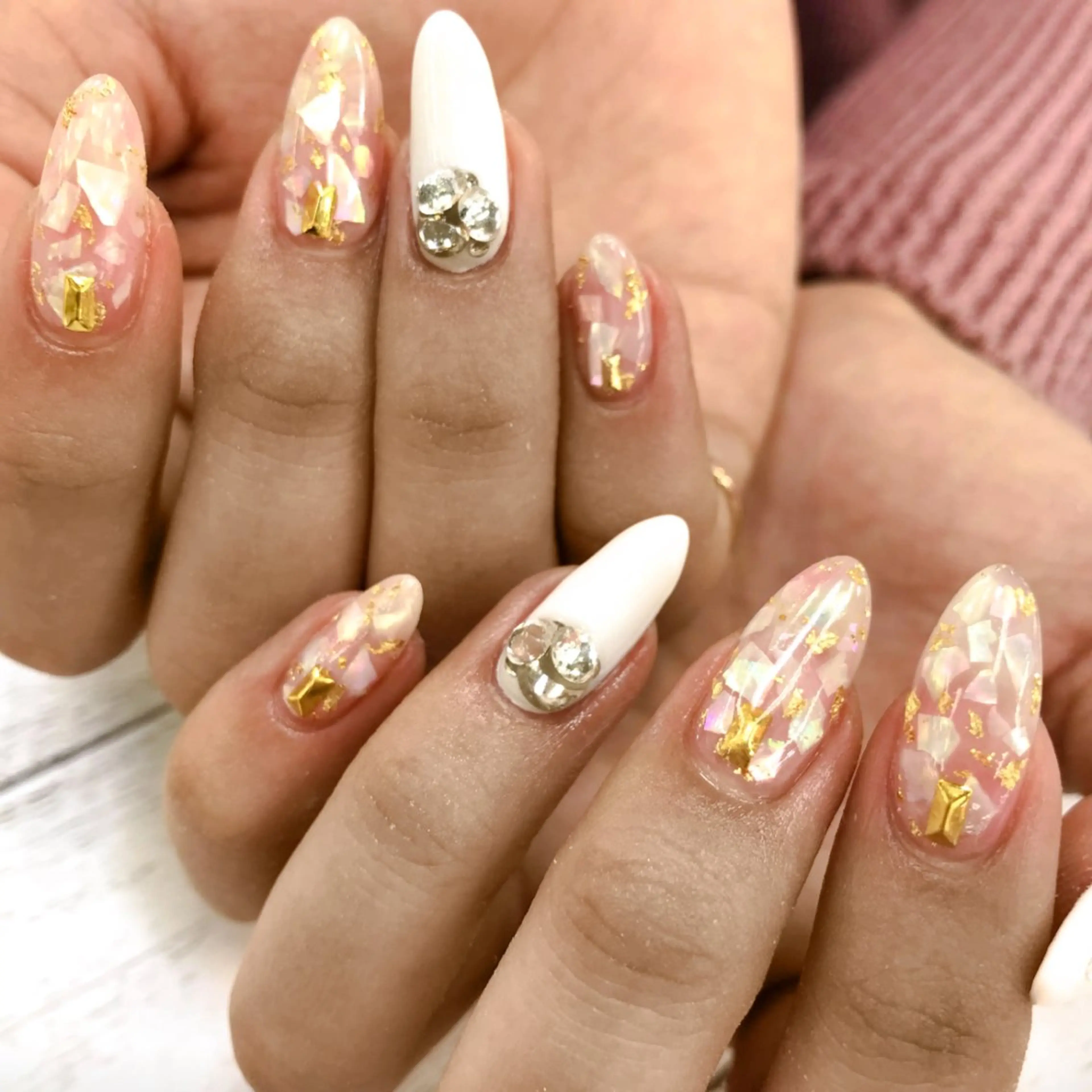 ネイル スカルプネイル ハンドネイル NAIL MOONのネイルデザイン