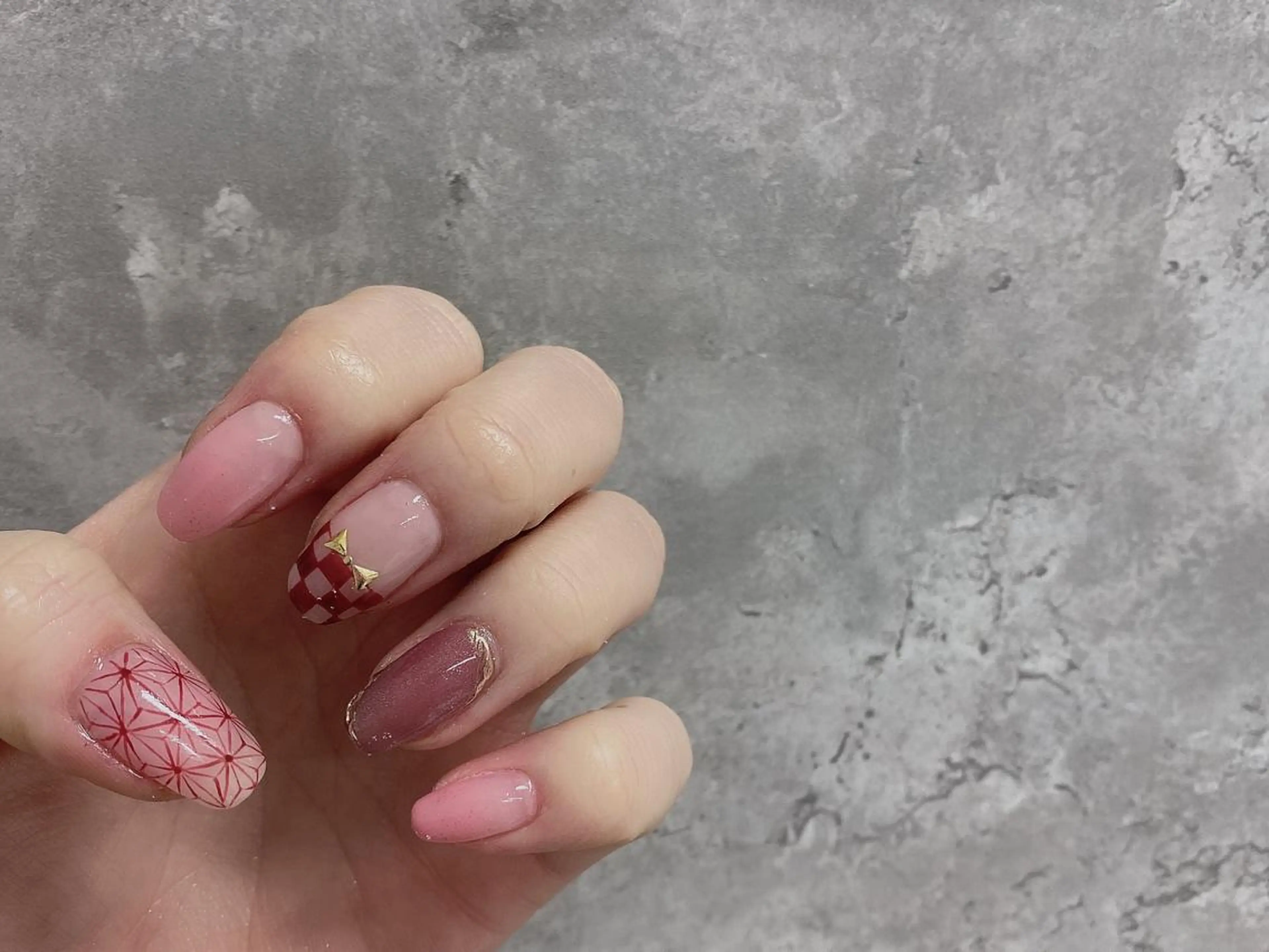 ネイル ネイルPetit Ribbonのネイルデザイン