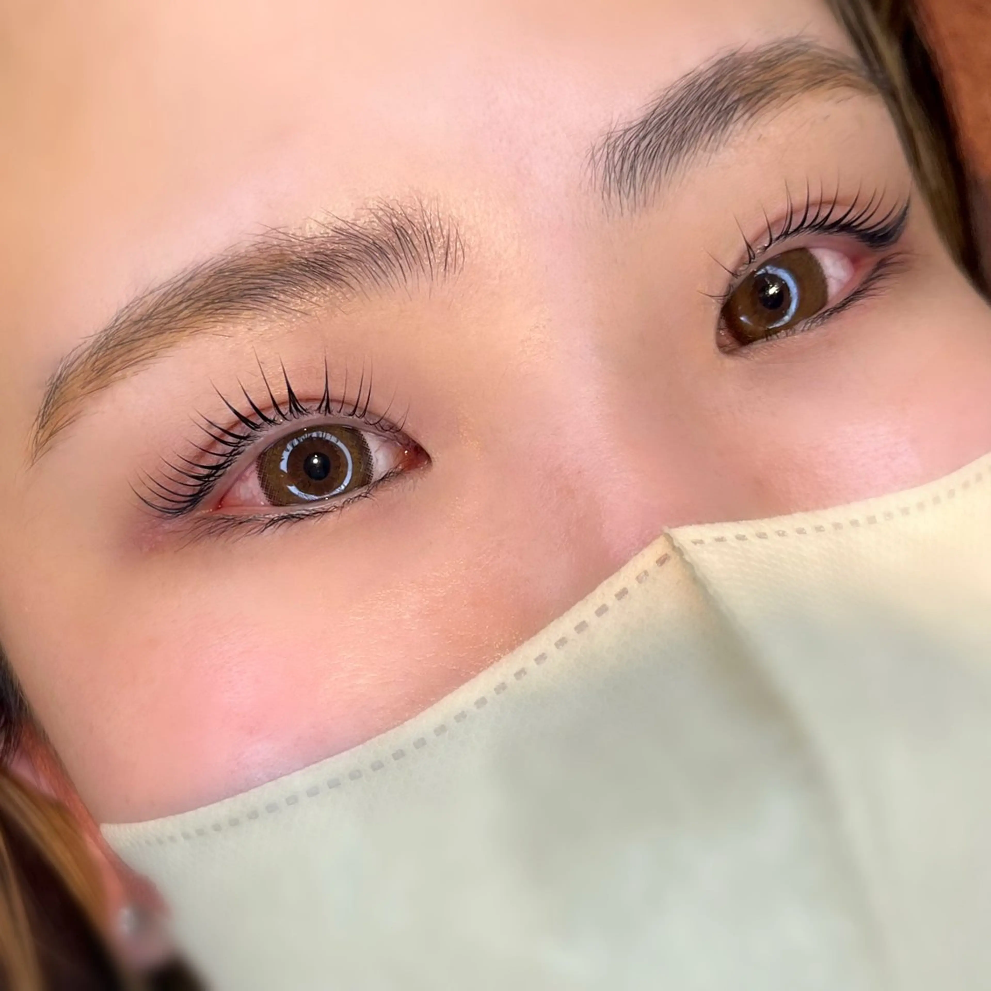 マツエク・マツパ マツパ MODEk's TESORO柿崎流依のマツエク・マツパデザイン