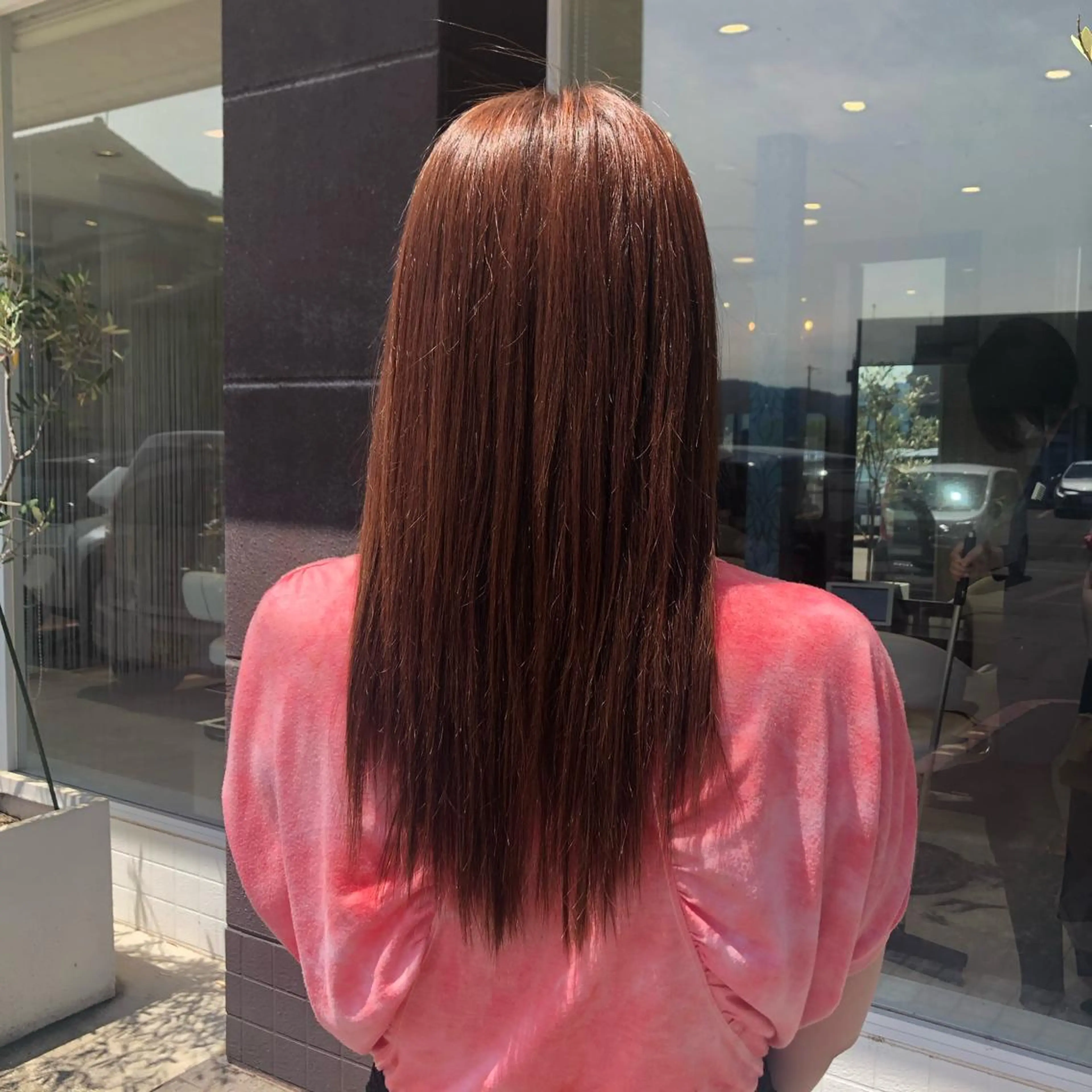 ロング EARTH長岡 🌼渡辺まい🌼のヘアスタイル