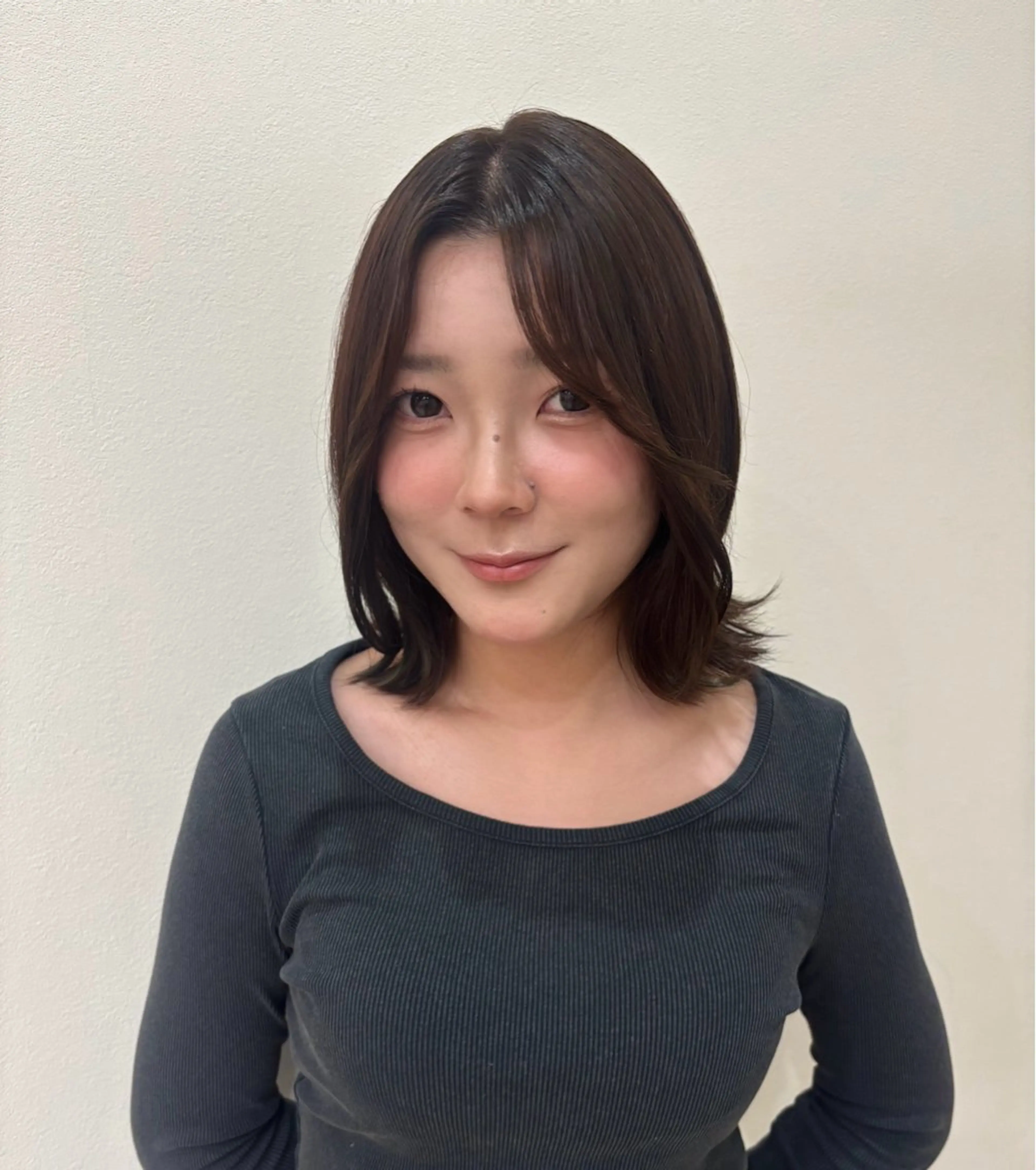 ミディアム ヘアカラー ナナホ/艶カラー🍀 /ヘッドスパ🫧のヘアスタイル