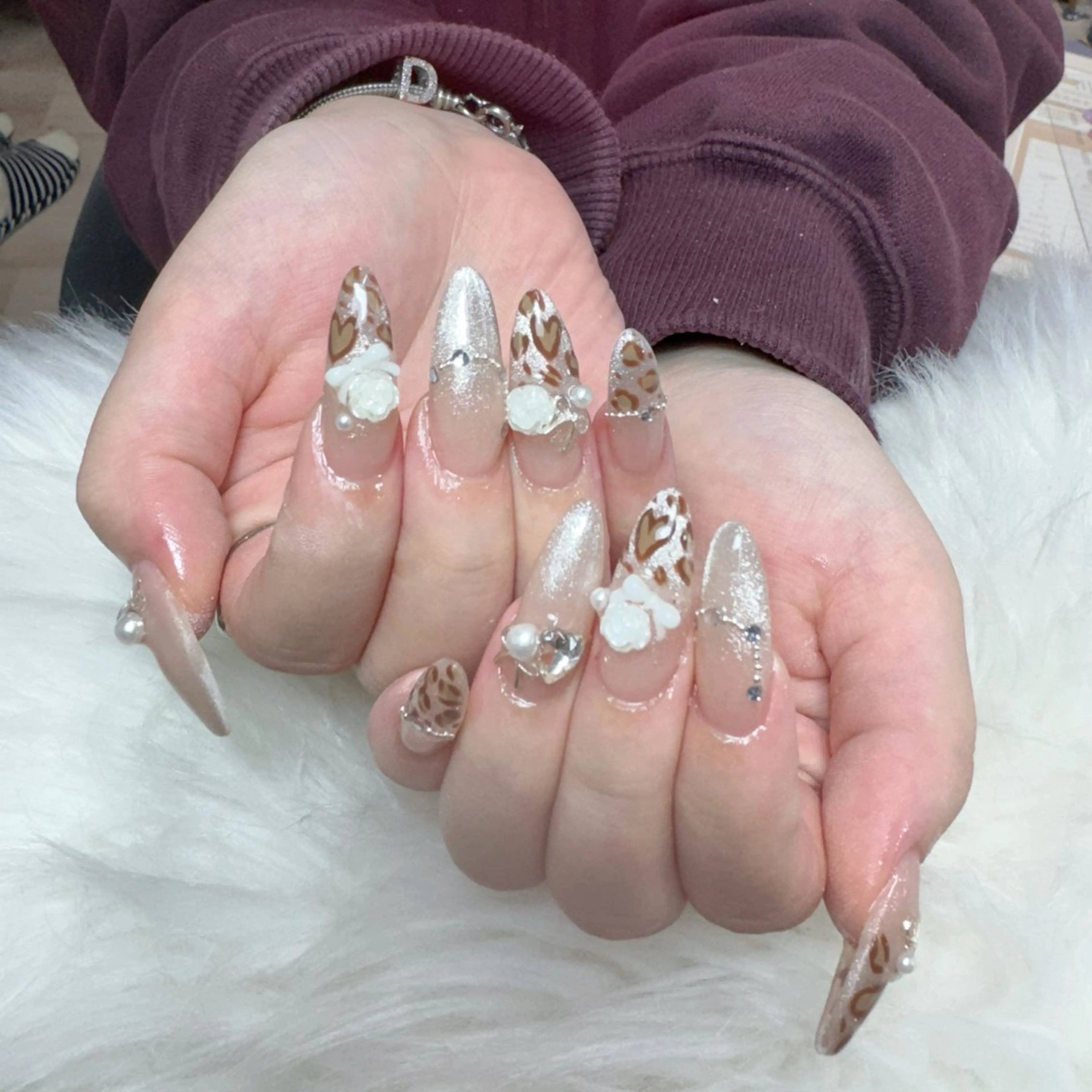 ネイル ハンドネイル 🎀 Lemode ワンホンネイル🎀のネイルデザイン