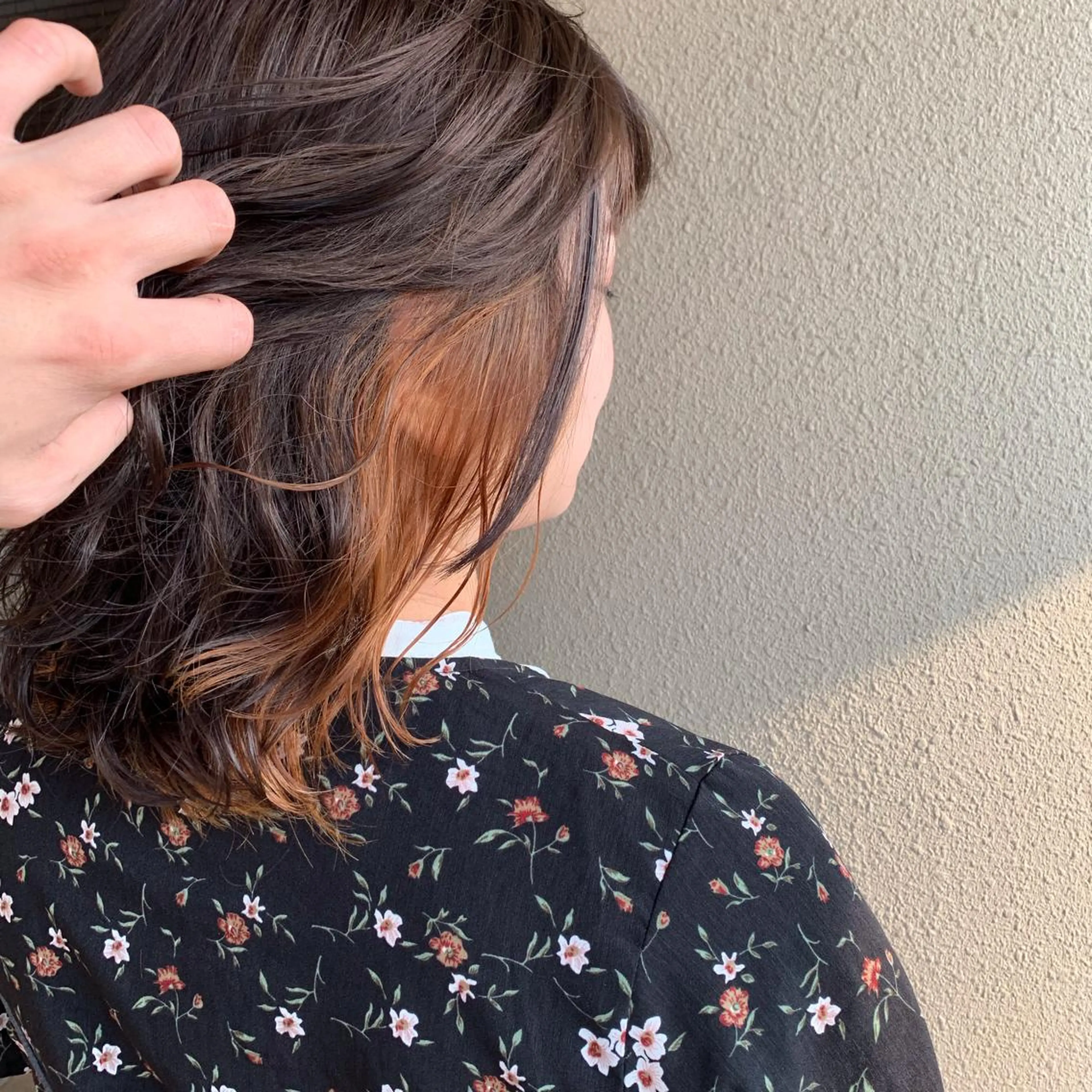 セミロング カラー regalo MAKOのヘアスタイル