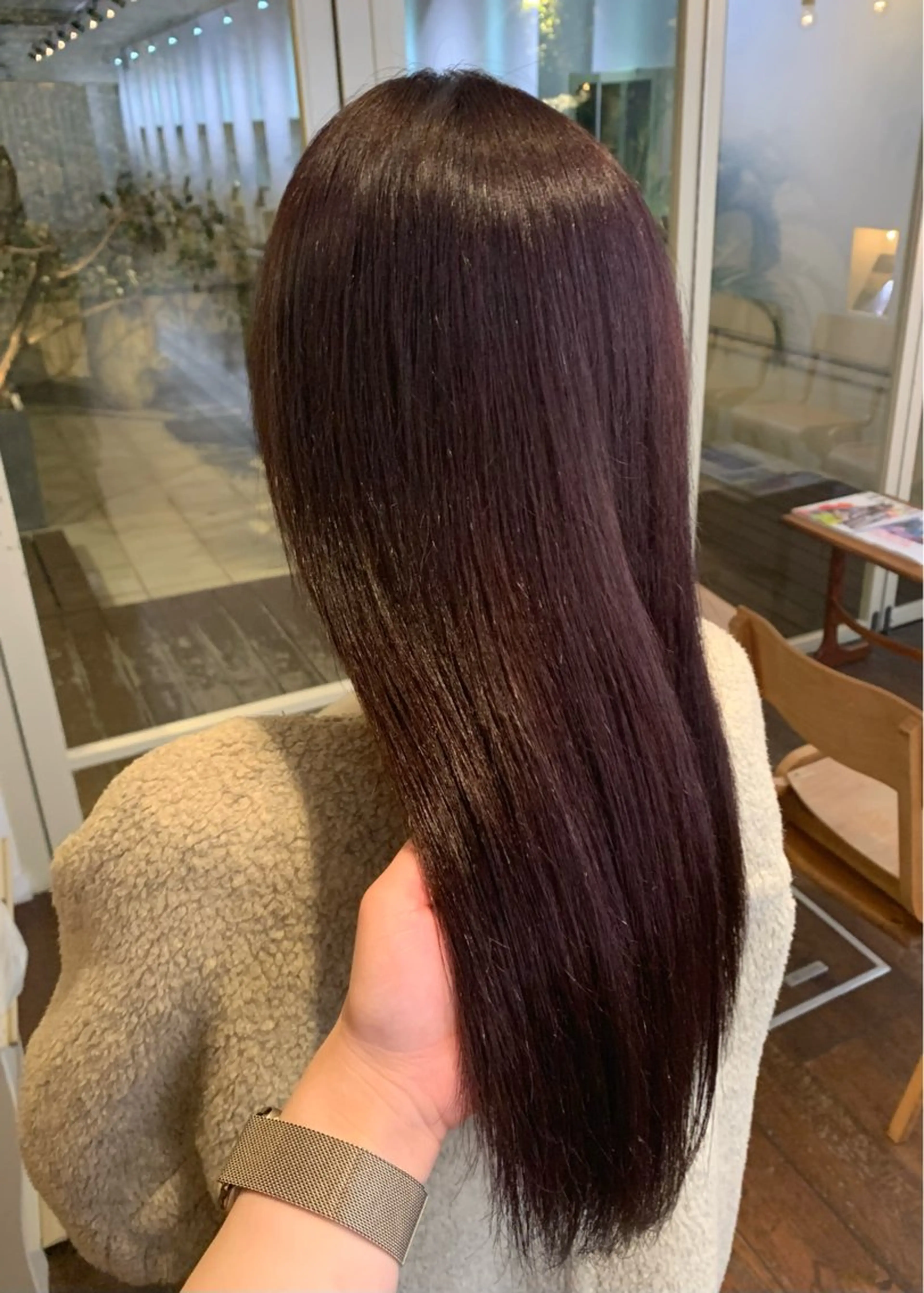 ロング カラー ブラウンカラー ピンクカラー ピンクブラウン ヘアカラー トリートメント MAKE'S omotesando所属・Make's表参道 らら🌼のヘアスタイル