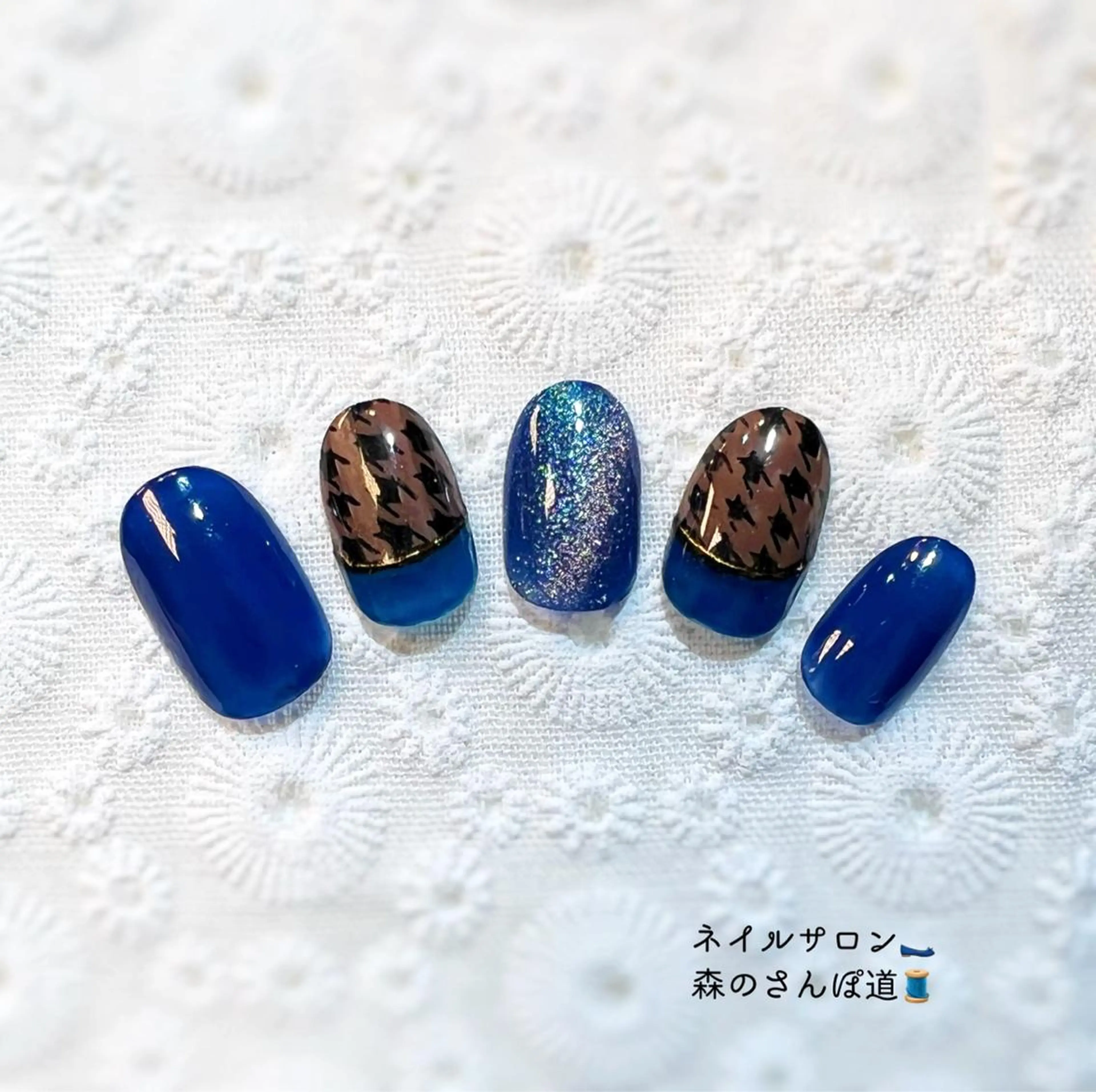 ネイル ハンドネイル 森のさんぽ道所属・ショートネイル 森のさんぽ道のネイルデザイン