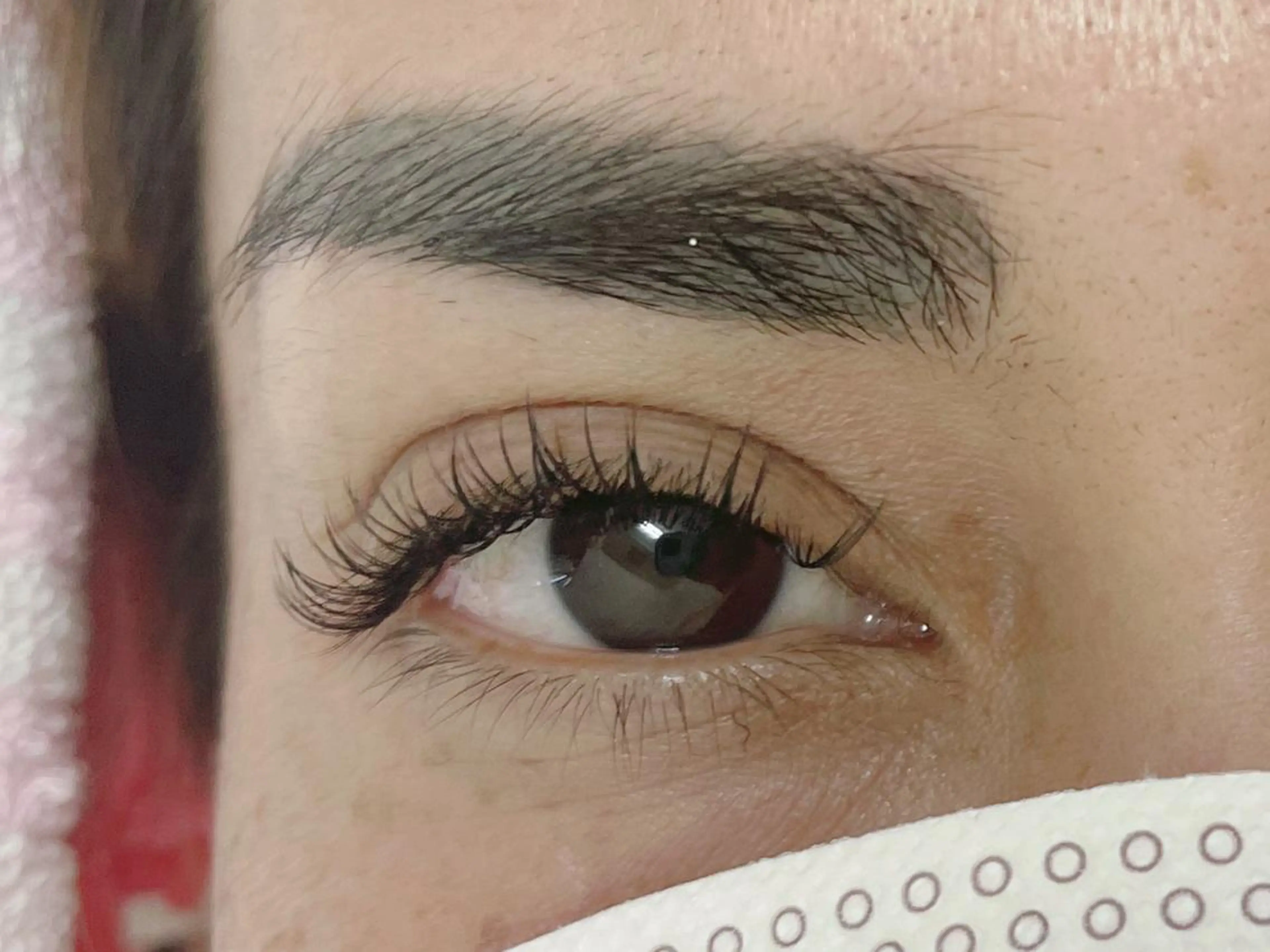 マツエク・マツパ Cカール フラットラッシュ eyelash momoのマツエク・マツパデザイン