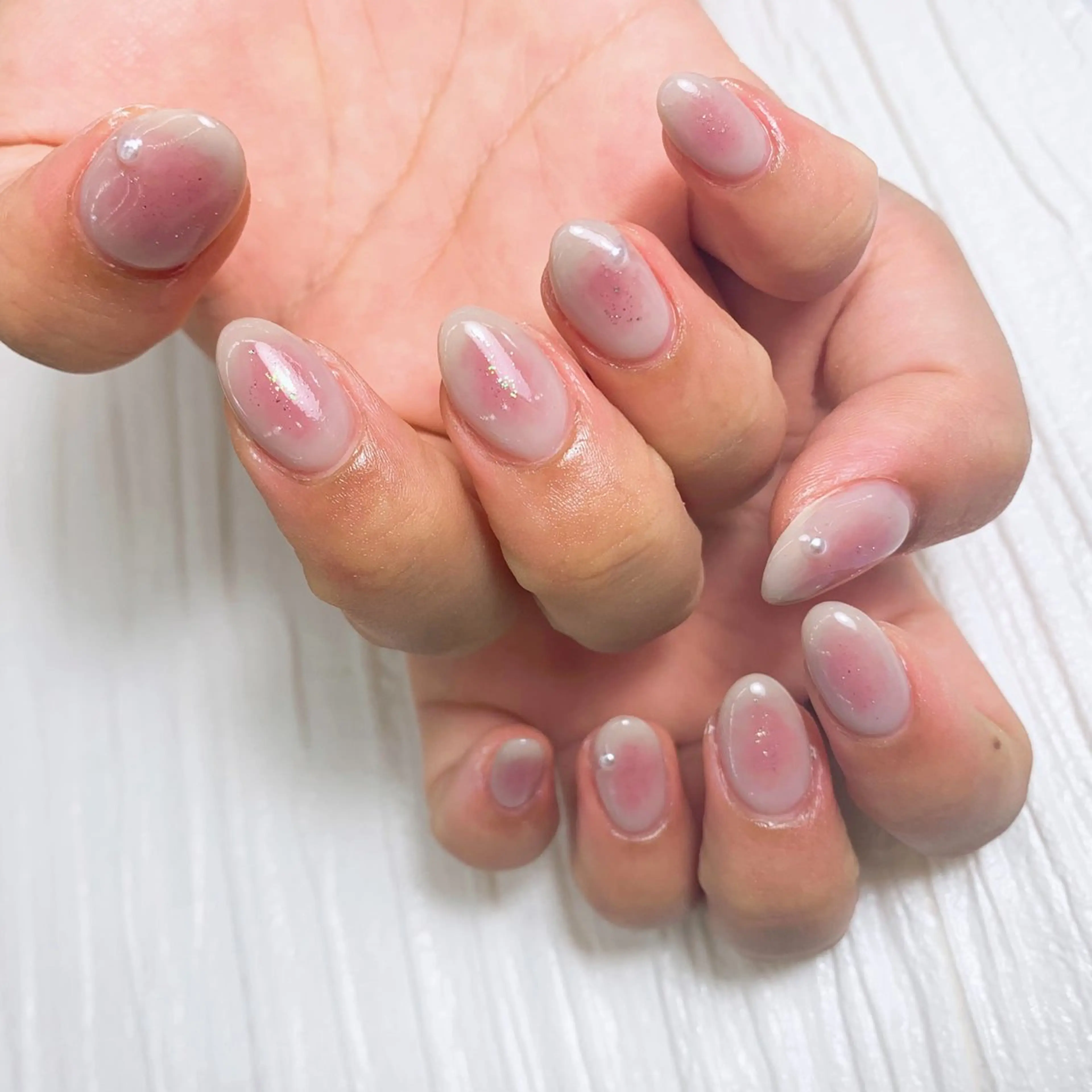 ネイル ⭐︎休業中の練習⭐︎ JNA認定講師髙橋のネイルデザイン