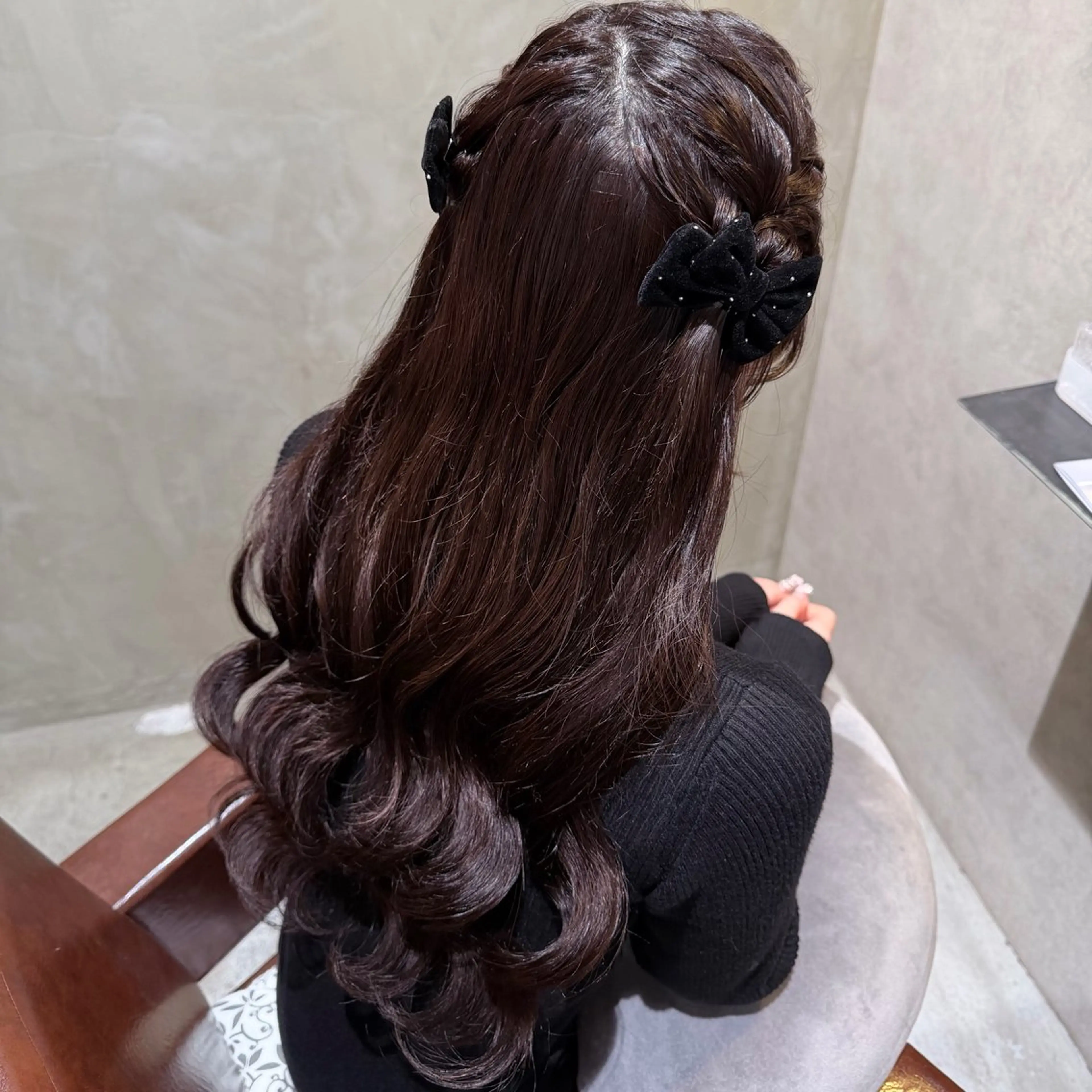 ロング ヘアアレンジ ヘアセット これた🧸ヘアメ職人 ♡髪質改善♡カラーのヘアスタイル