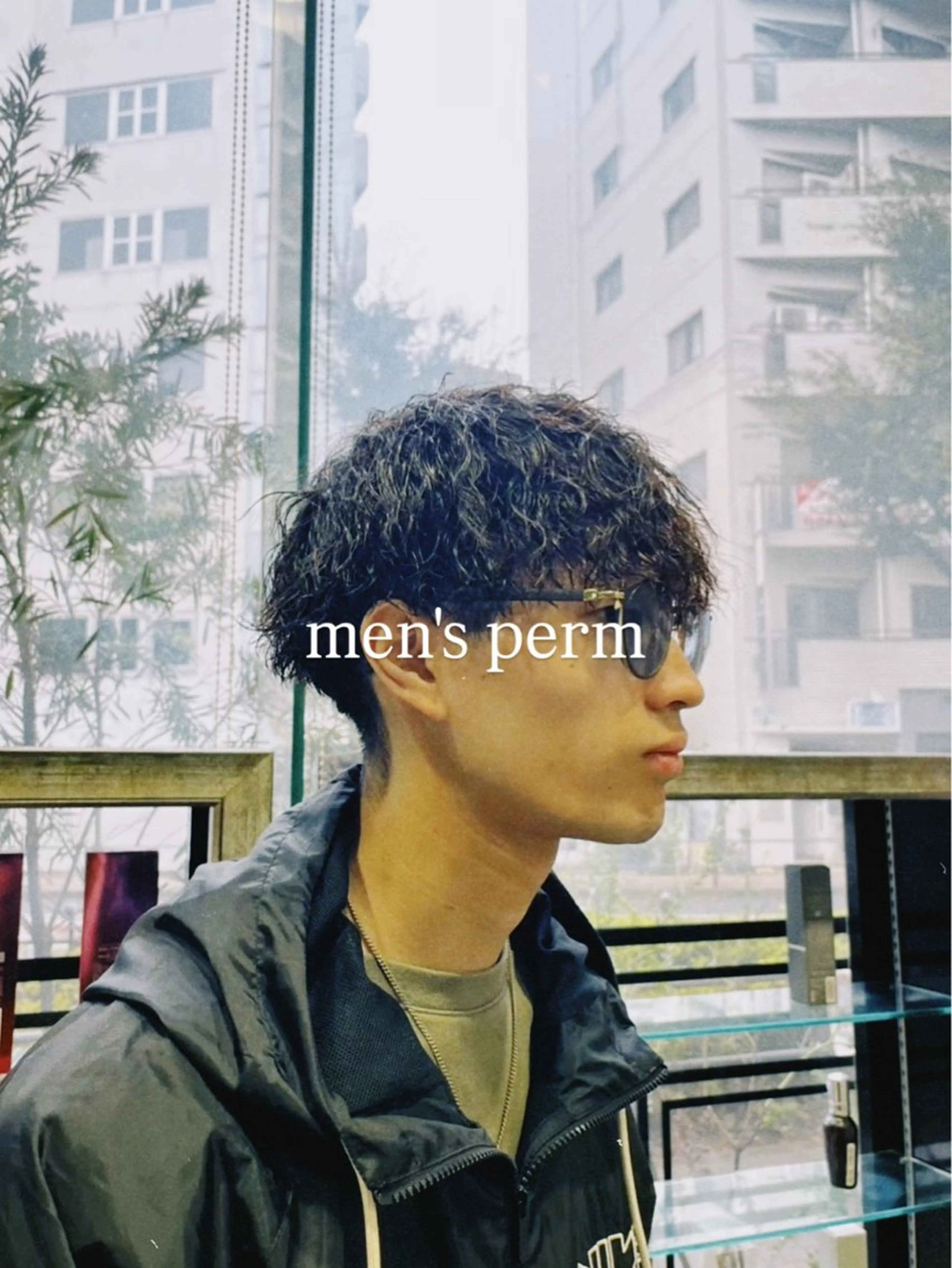 パーマ メンズ カット パーマ ヘッドスパ 新宿/パーマ🦋 メンズボブ/めいのヘアスタイル