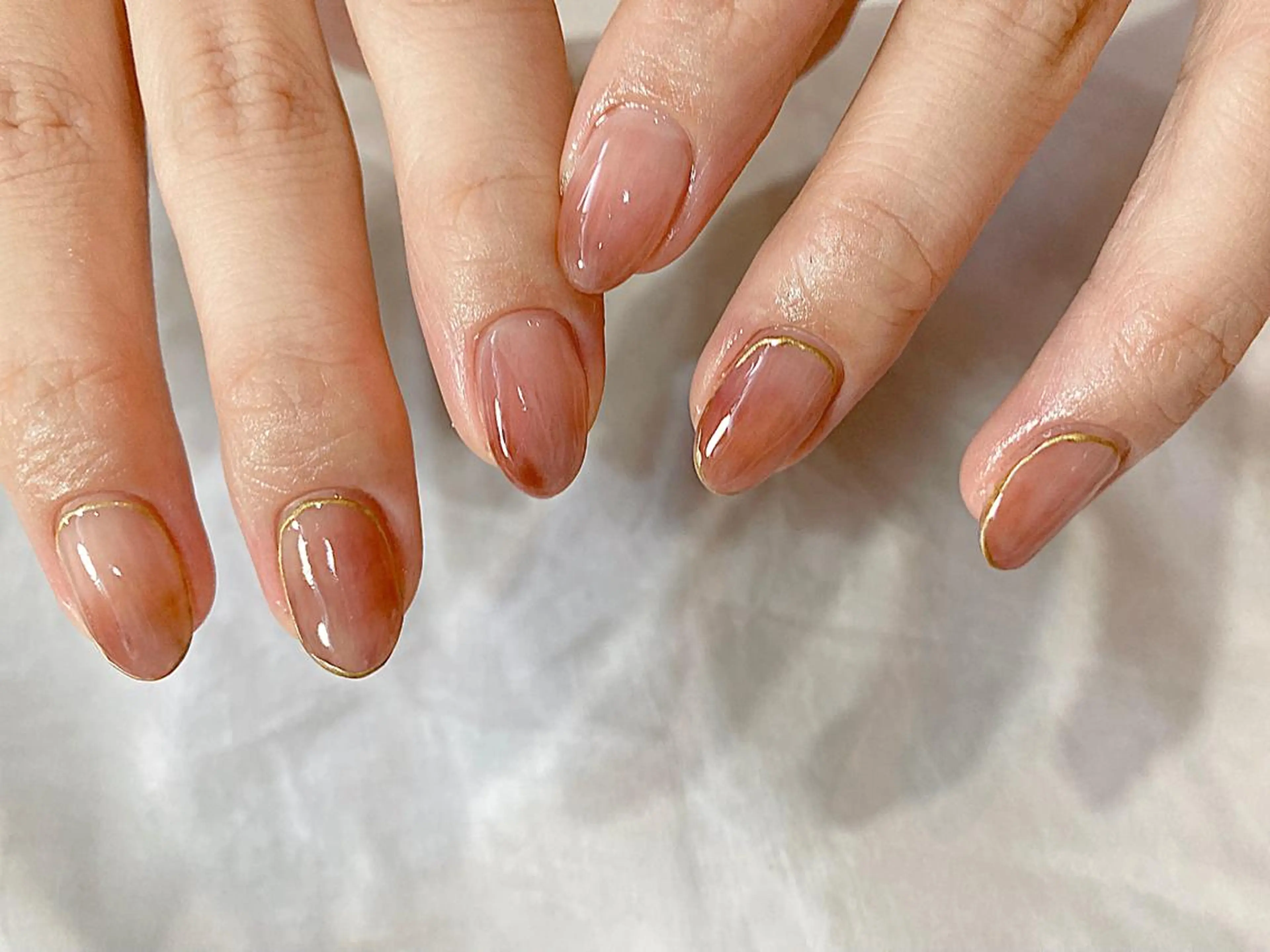 ショート カラー キッズ ネイル マツエク・マツパ ハンドネイル illum hicariのネイルデザイン