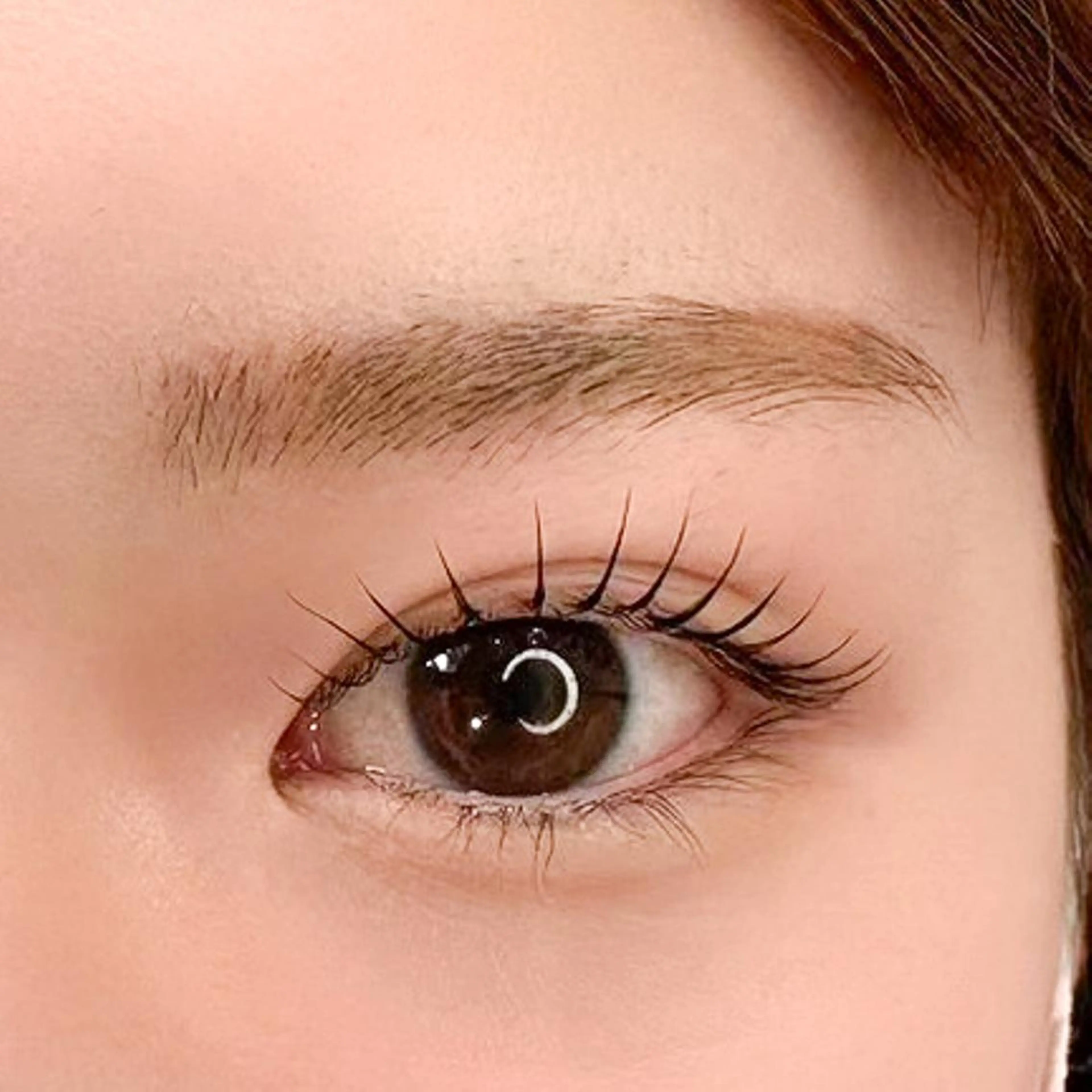 韓国🇰🇷で大人気のまつげパーマ【Black🖤マスカラパーマ】(仕上げコーティング付き✨)の写真