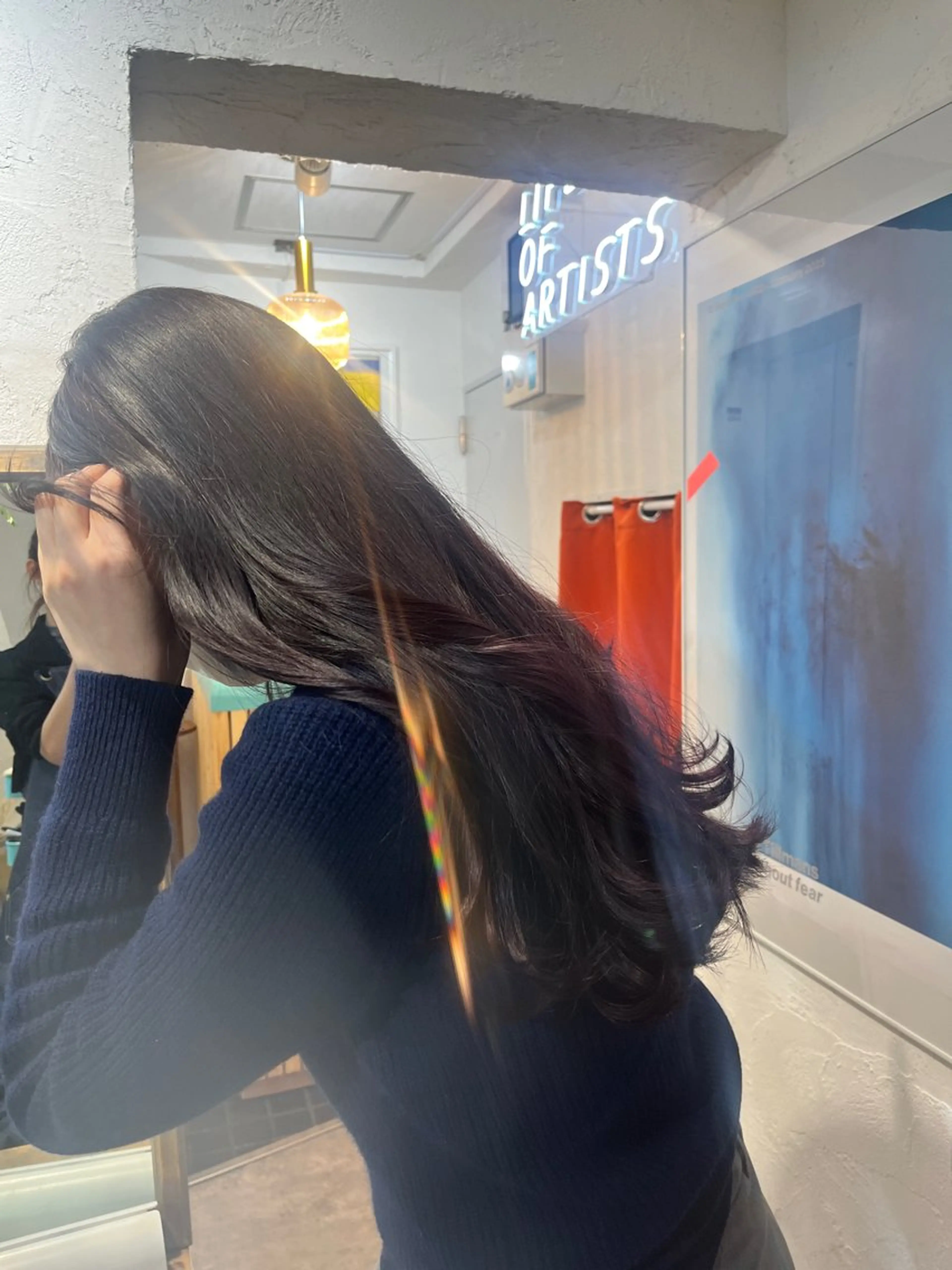 ロング カラー LoA lnternational Shinjuku所属・デザインカット/新宿 🕊️mao 🌿のヘアスタイル