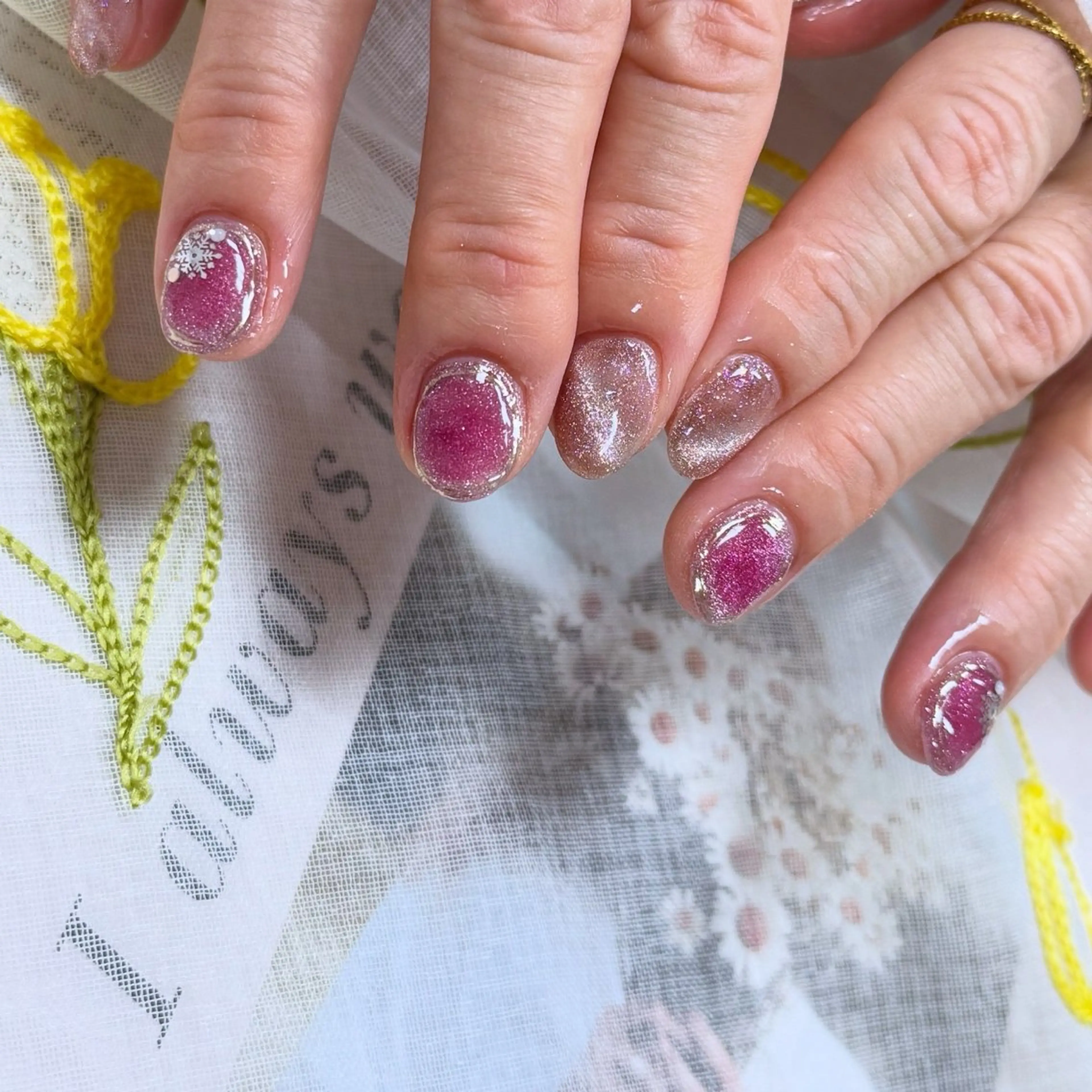 ネイル ハンドネイル angelina星が丘店（旧：angelina東山公園駅前店）所属・KAORI🦄 星ヶ丘徒歩1分サロンのネイルデザイン