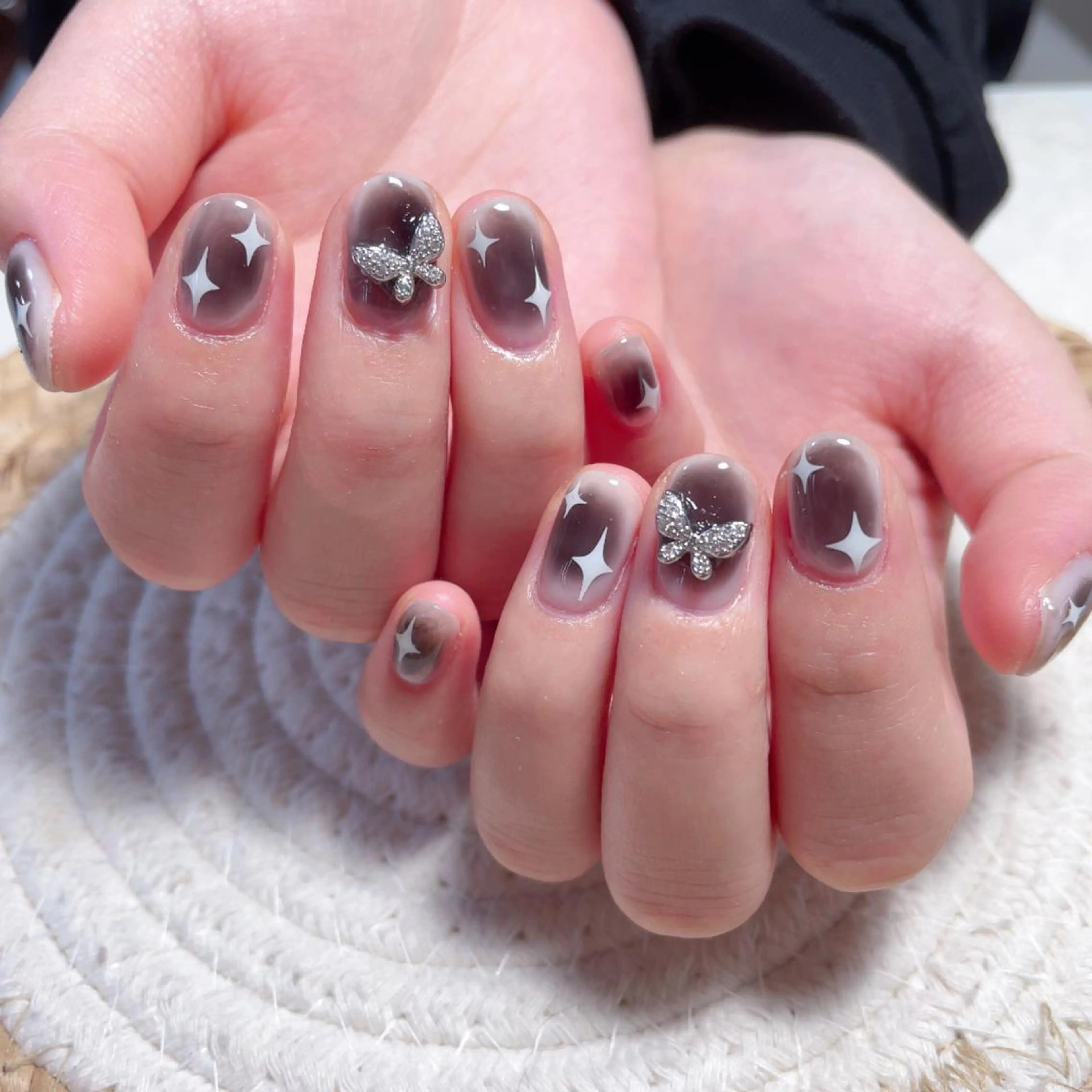 ネイル ハンドネイル M🌷nail 長さだし専門店のネイルデザイン