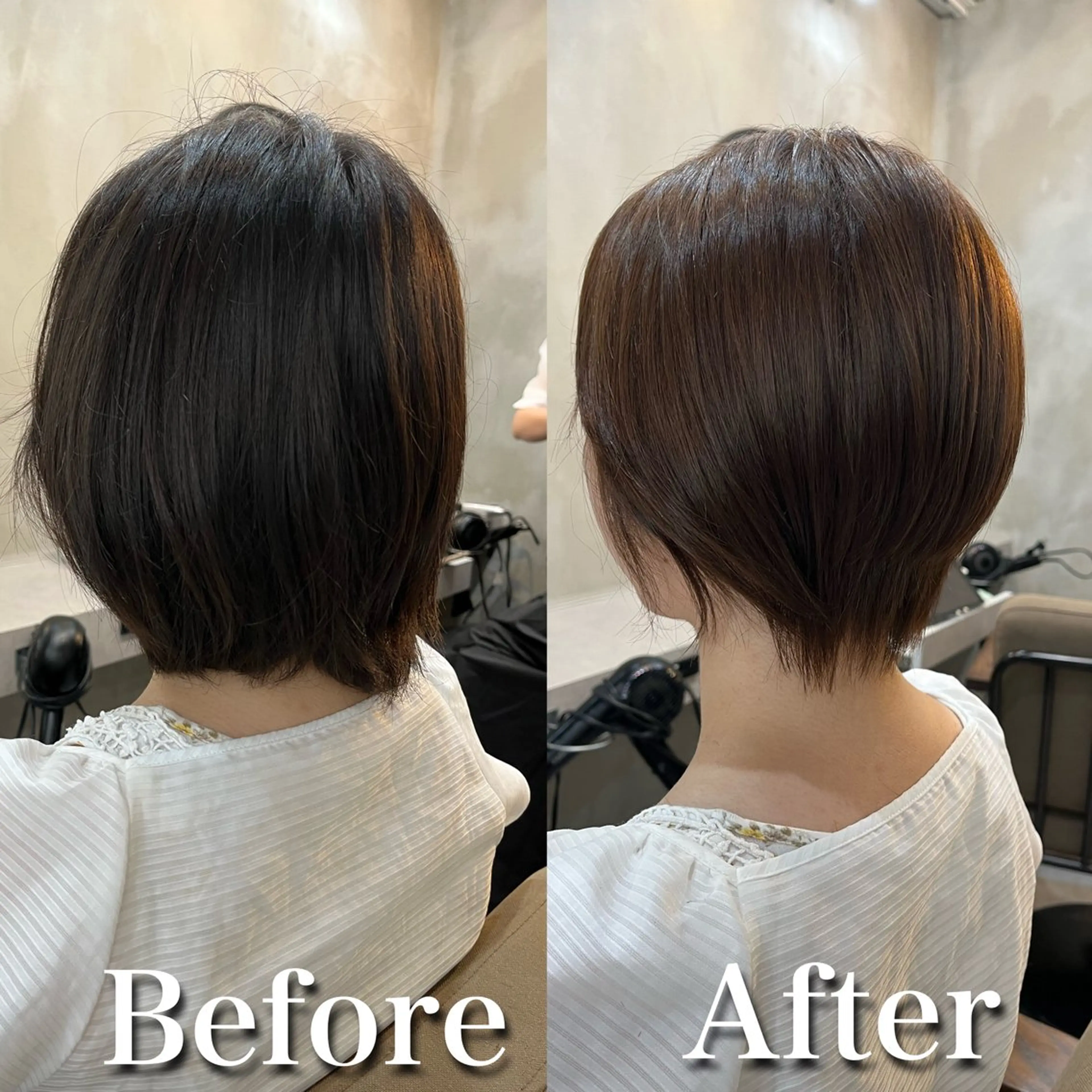 ショート カラー ショートヘア RIYA❤︎ Aujuaソムリエのヘアスタイル