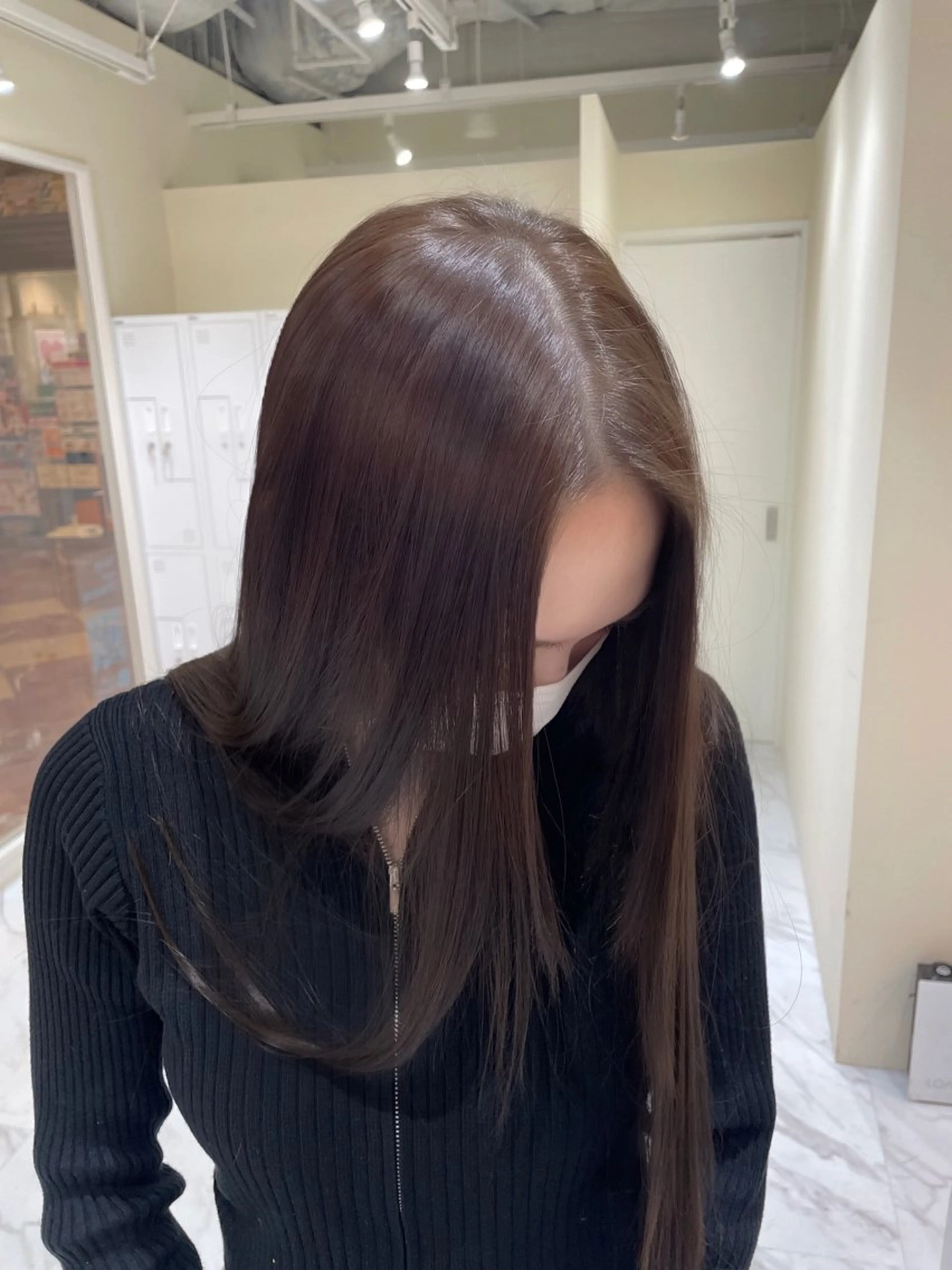 ロング カット ヘアカラー トリートメント 似合わせのプロ🕊 美髪矯正/ioriのヘアスタイル